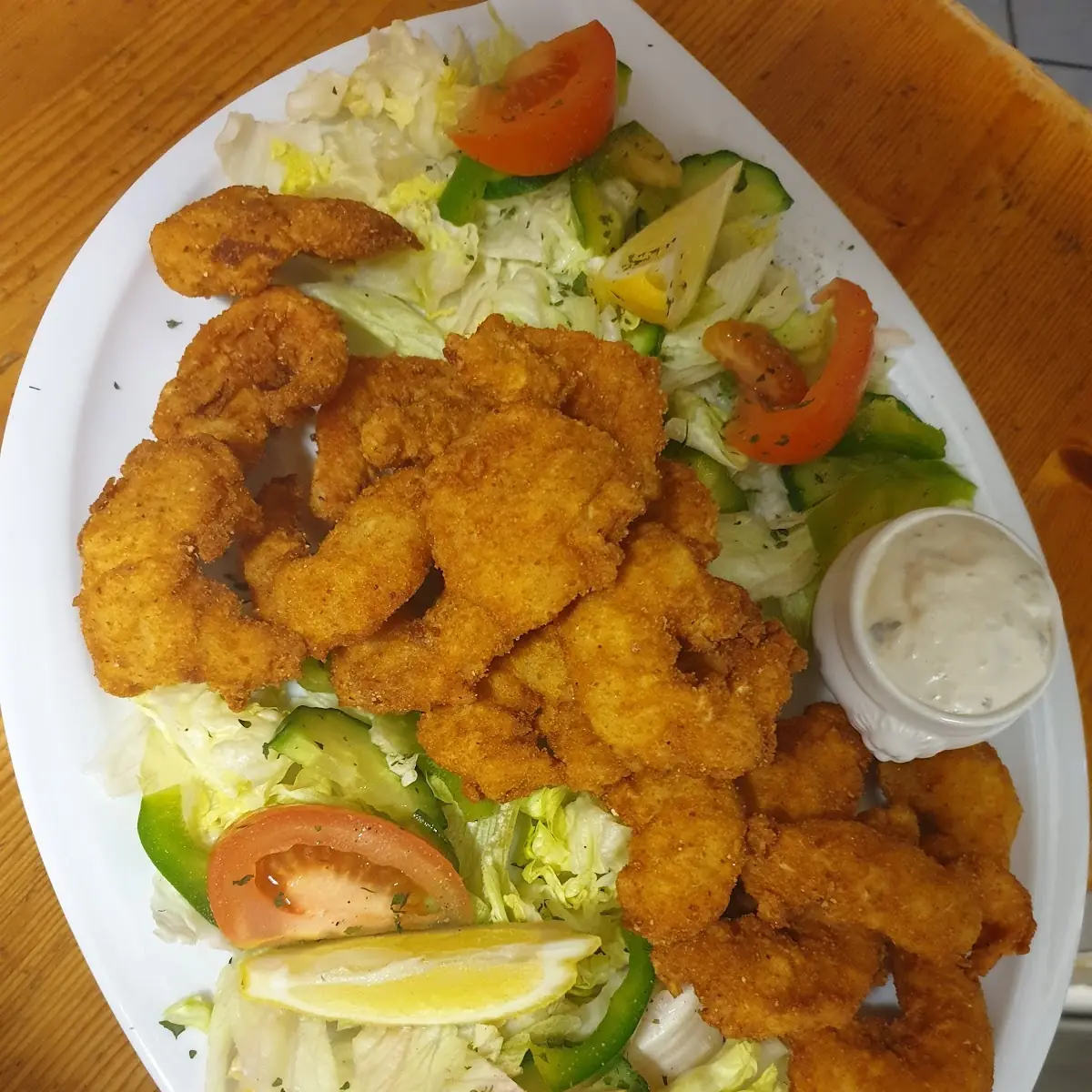 Backhendlsalat