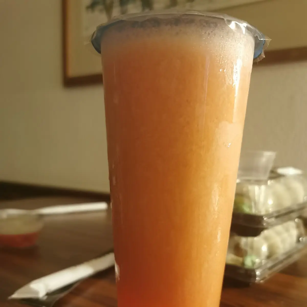 Peach Kiss Strawberry Boba Mango