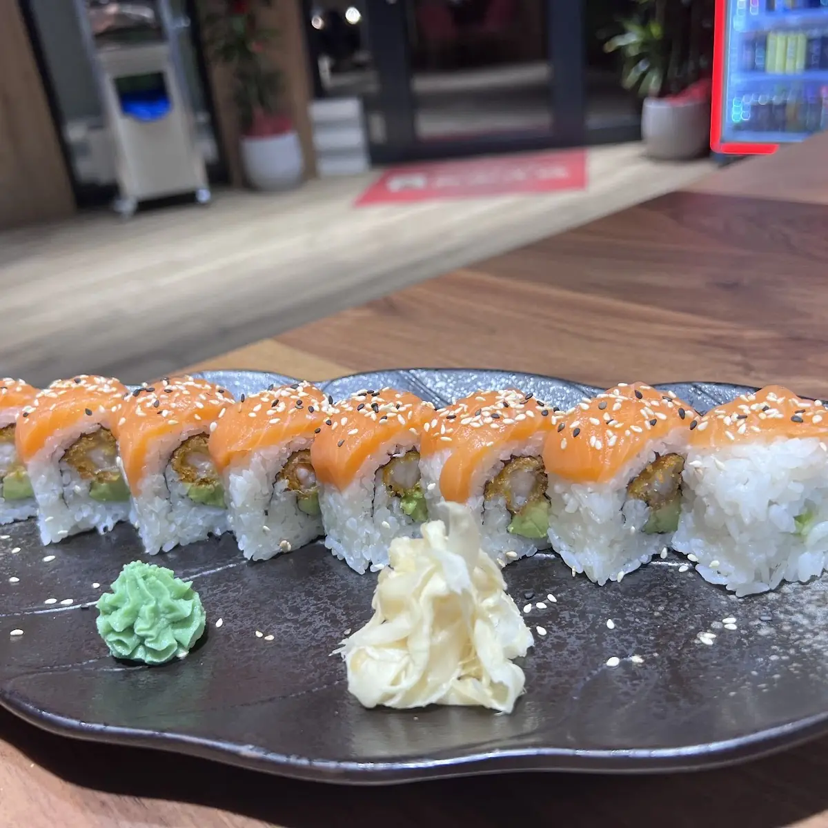 Sake Tempura Roll