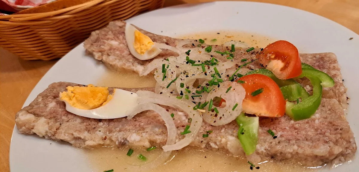 Hausgemachte Tellersülze