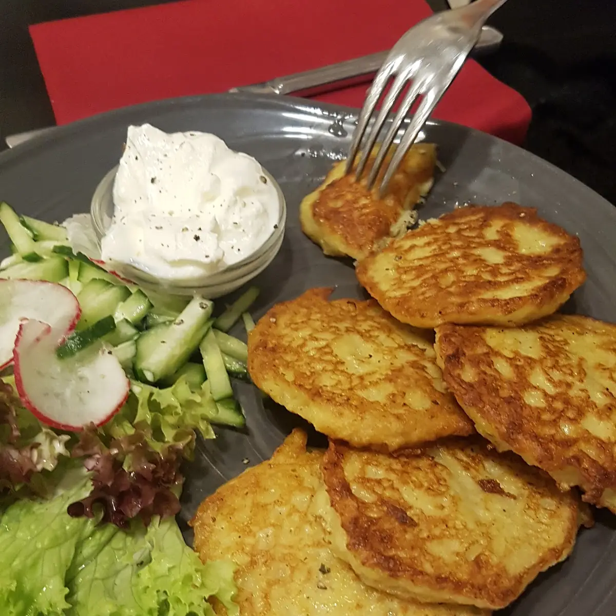 Kartoffelpuffer Деруны