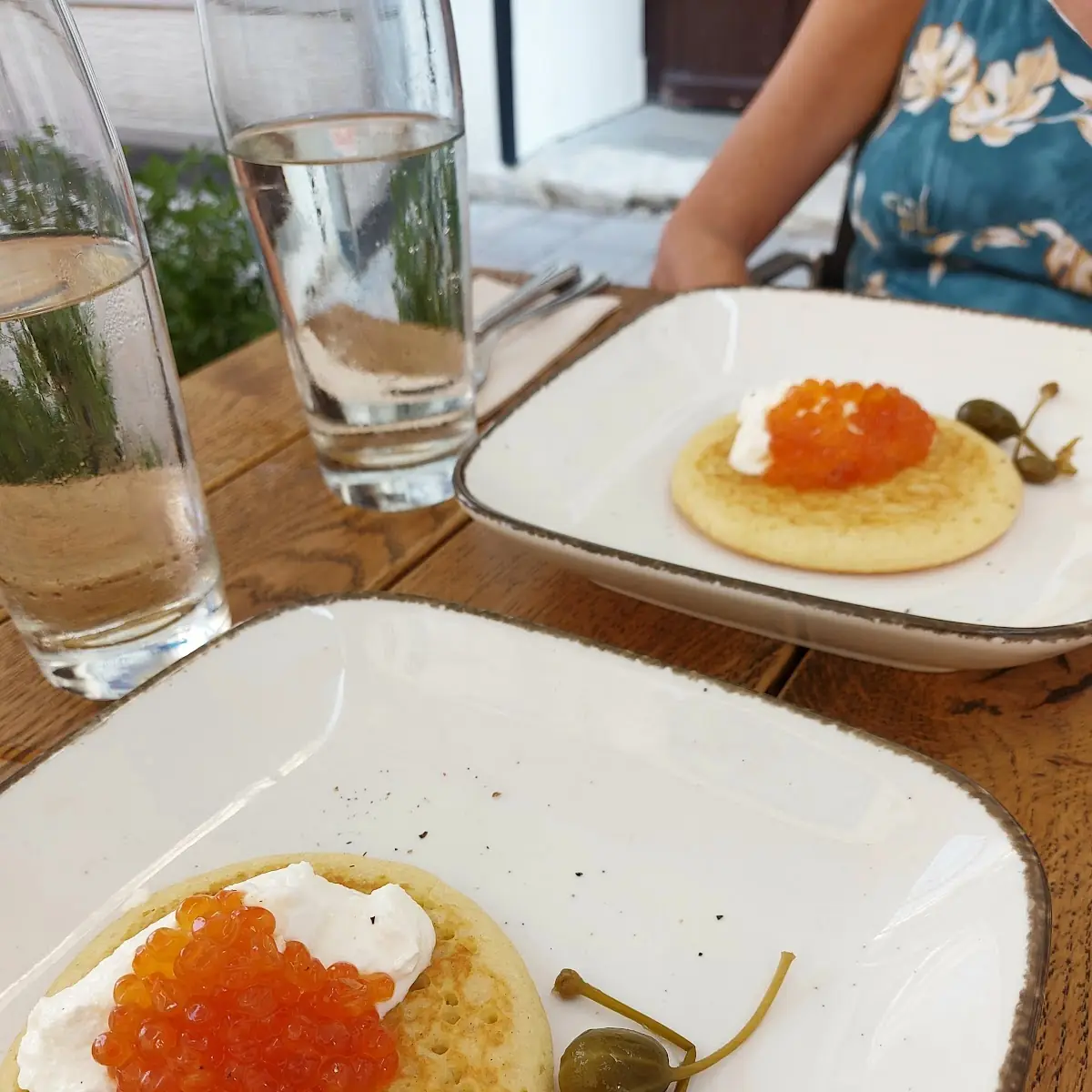 Pfannkuchen Mit Kaviar