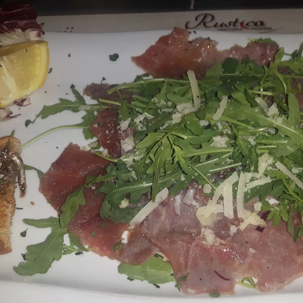 Thunfisch Carpaccio