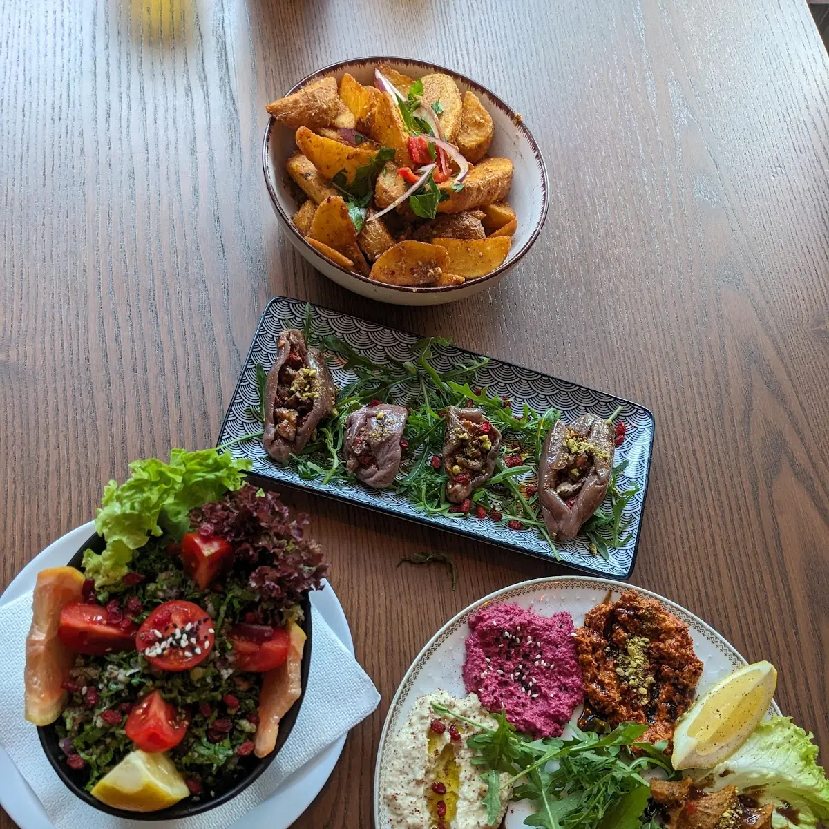 Arabisk Mezze Kombination