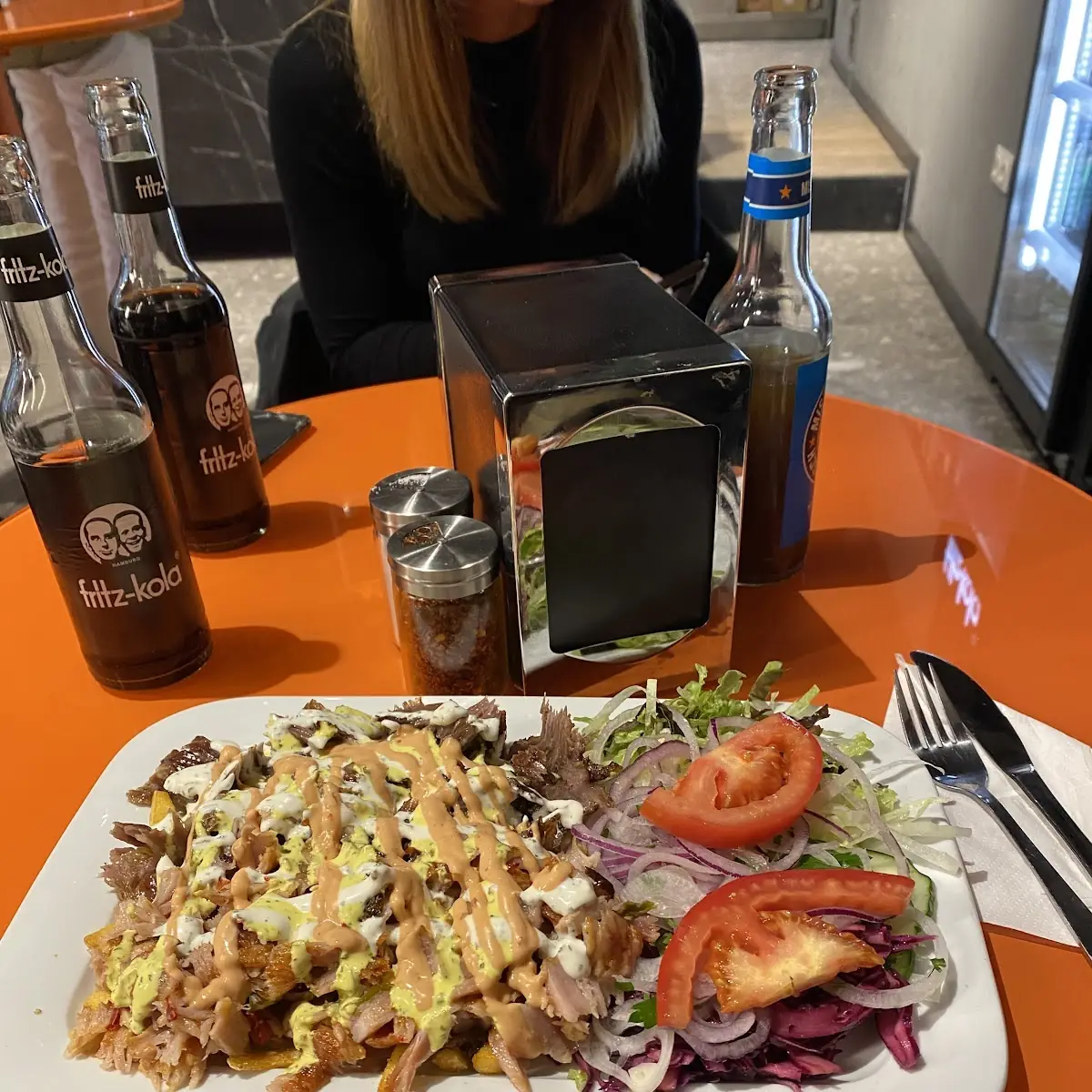 Dönerteller Mit Gemischtem Fleisch