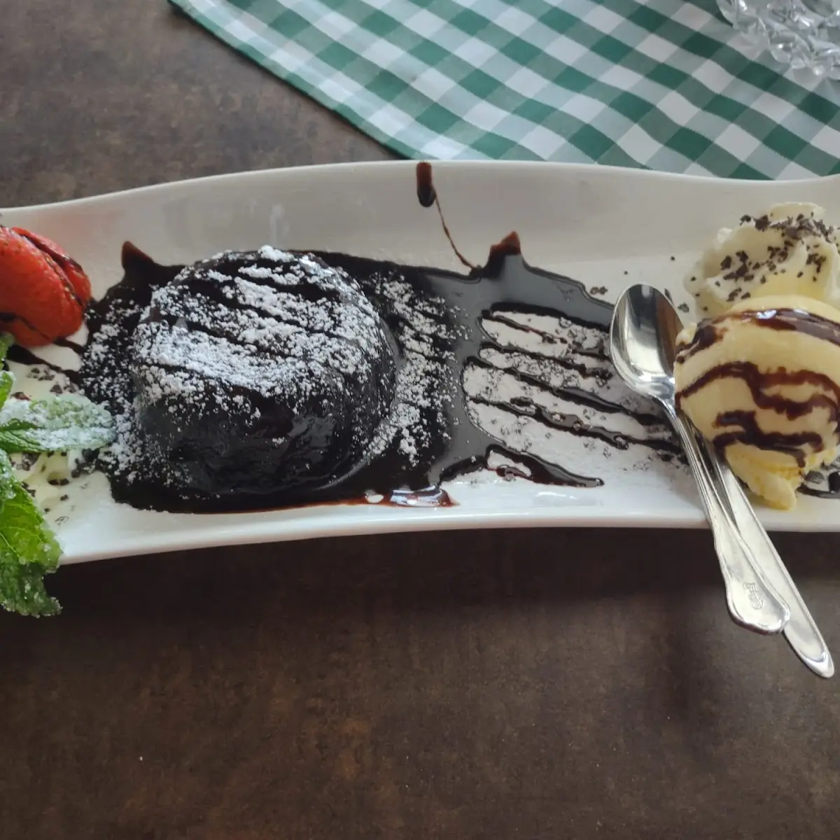 Schokotörtchen Mit Vanilleeis