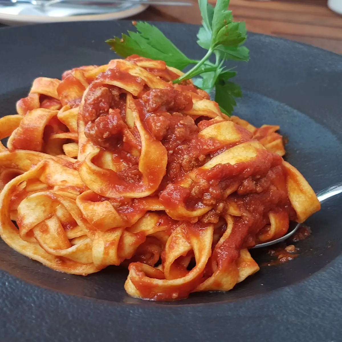 Fettuccine Bolognese