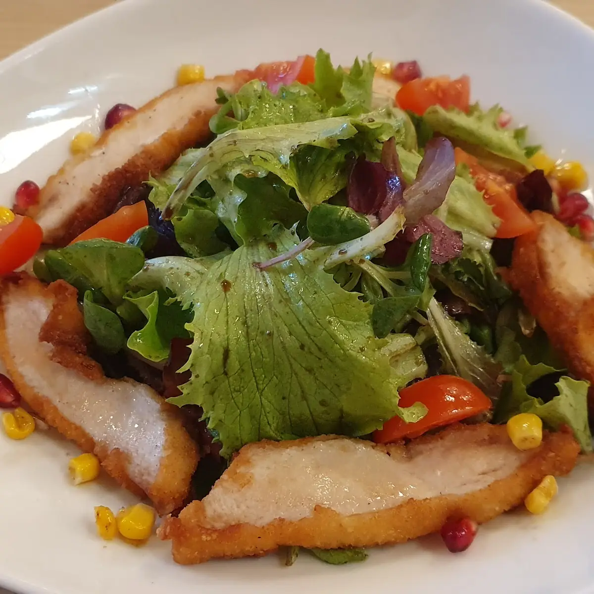 Backhendlsalat