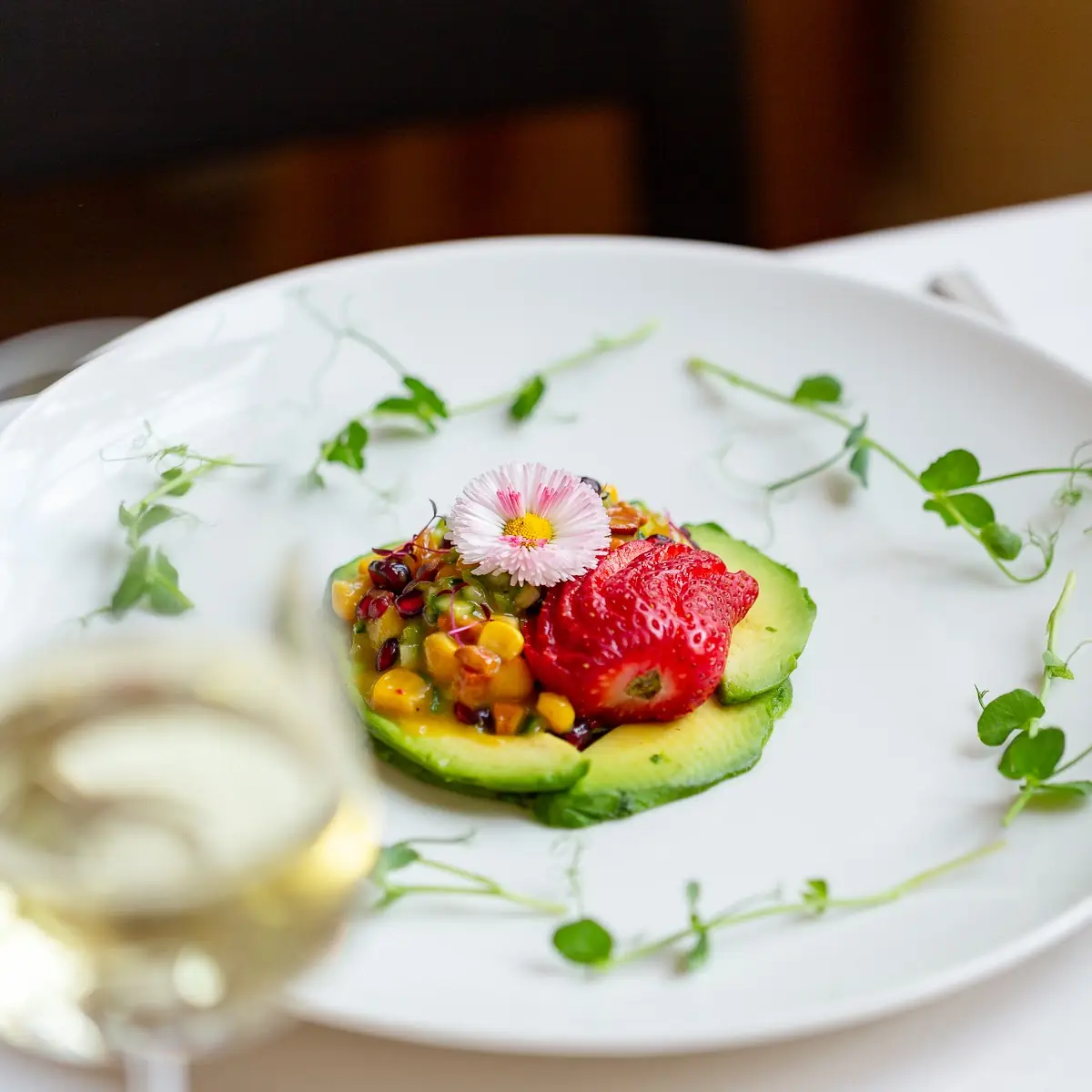 Hari’s Mango-avocado Tartare & Garnelen