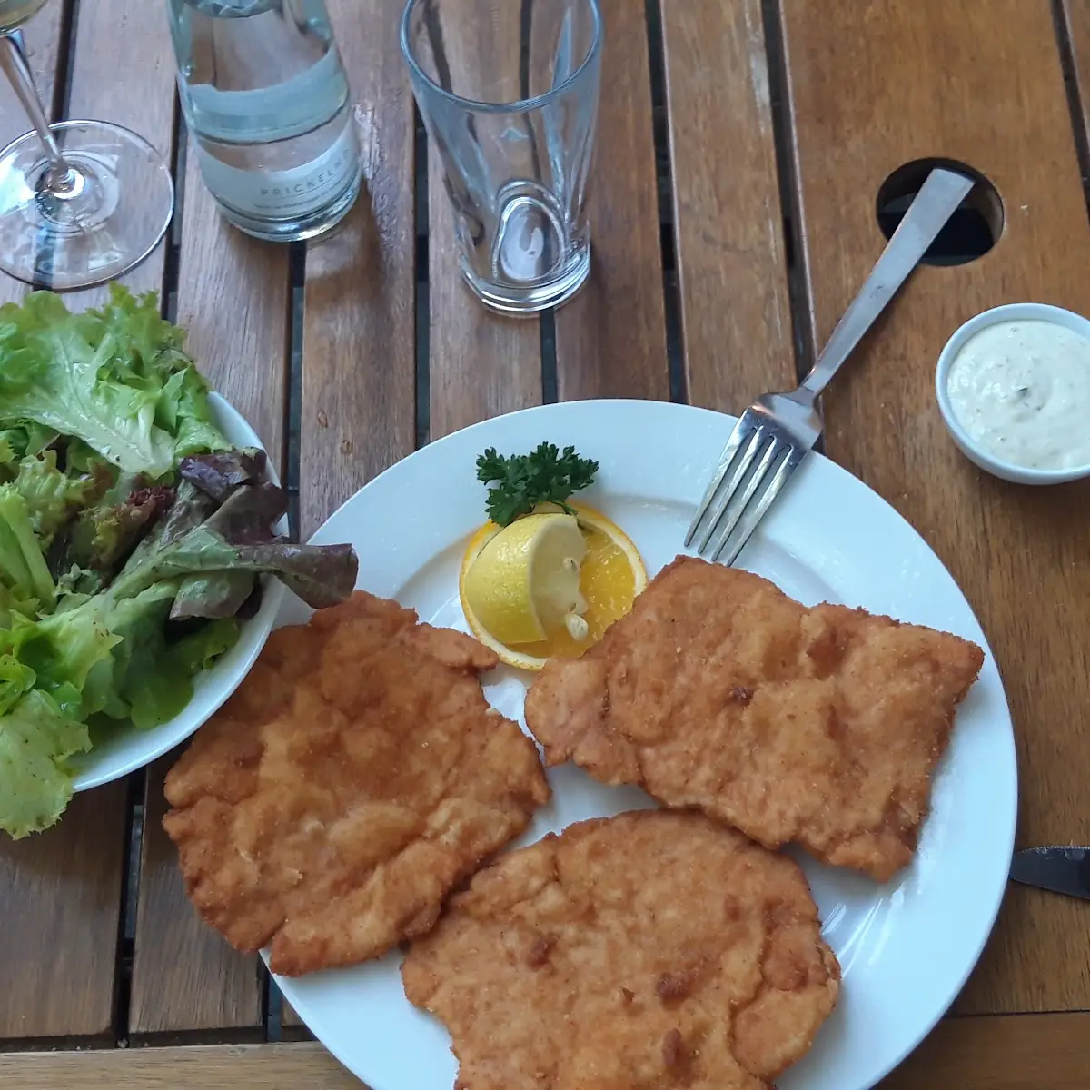 Gebackenes Surschnitzel