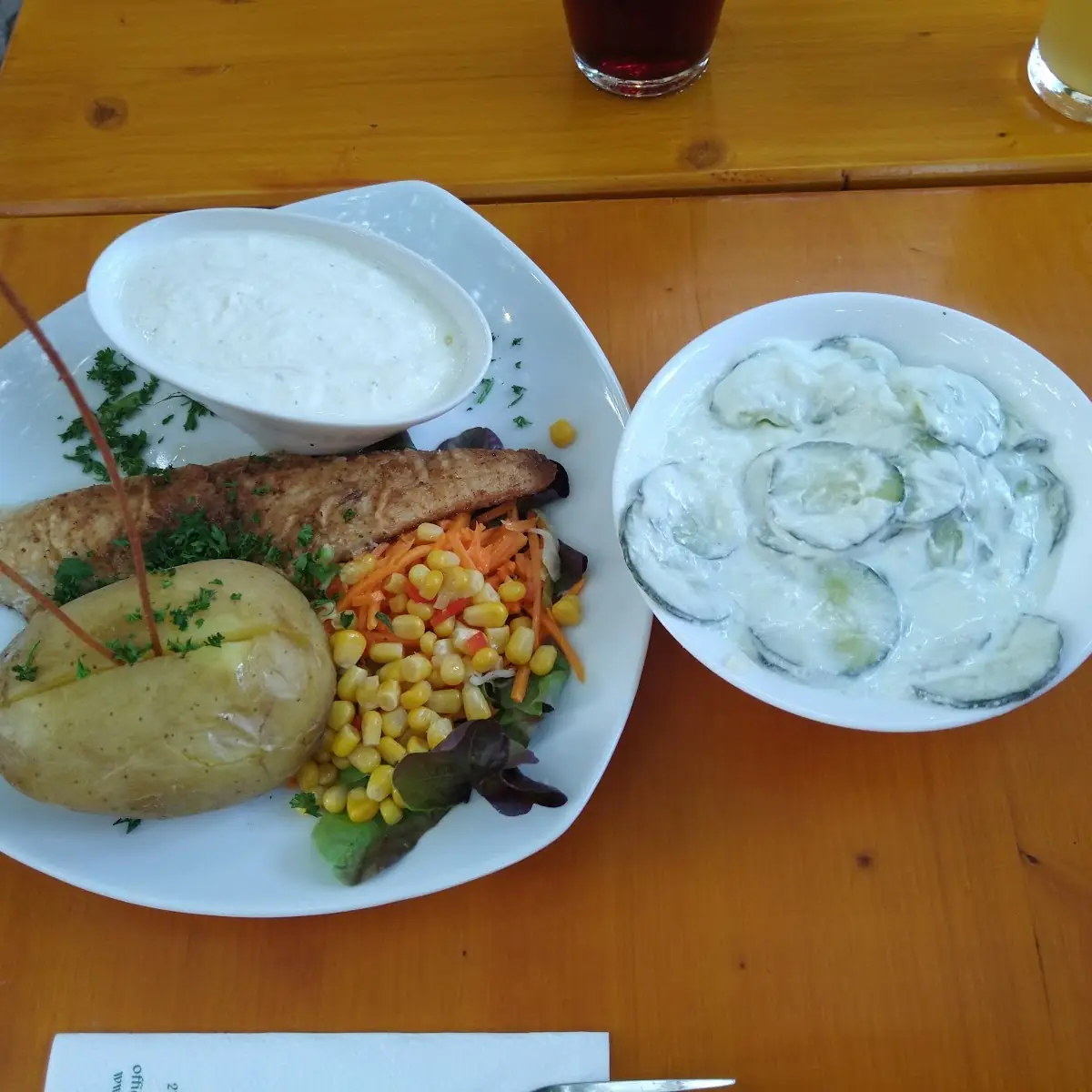 Ofenkartoffel Mit Zander
