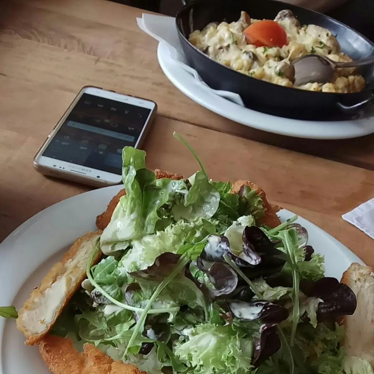 Backhendlsalat
