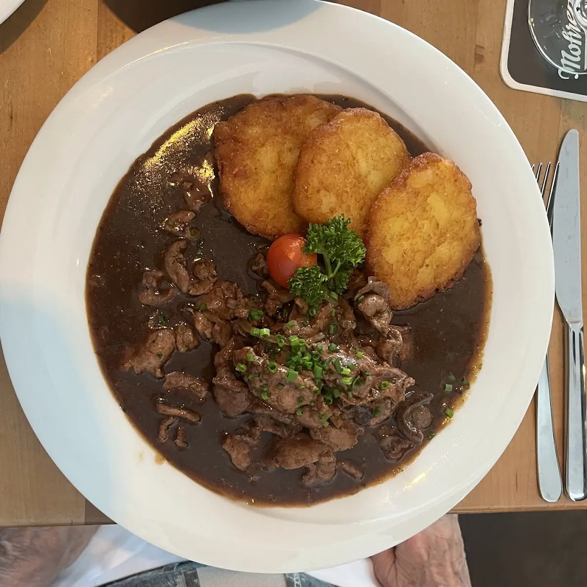 Leber Mit Rösti