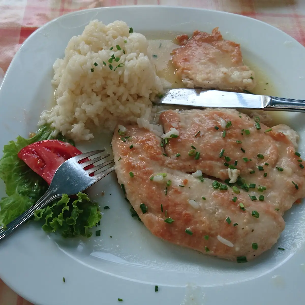 Hühnerfilet Natur Mit Reis