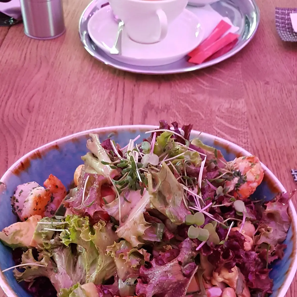 Salat Mit Shrimps