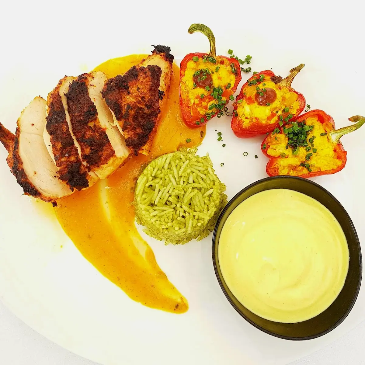 Indian Chicken Landhuhnbrust M Kormasauce