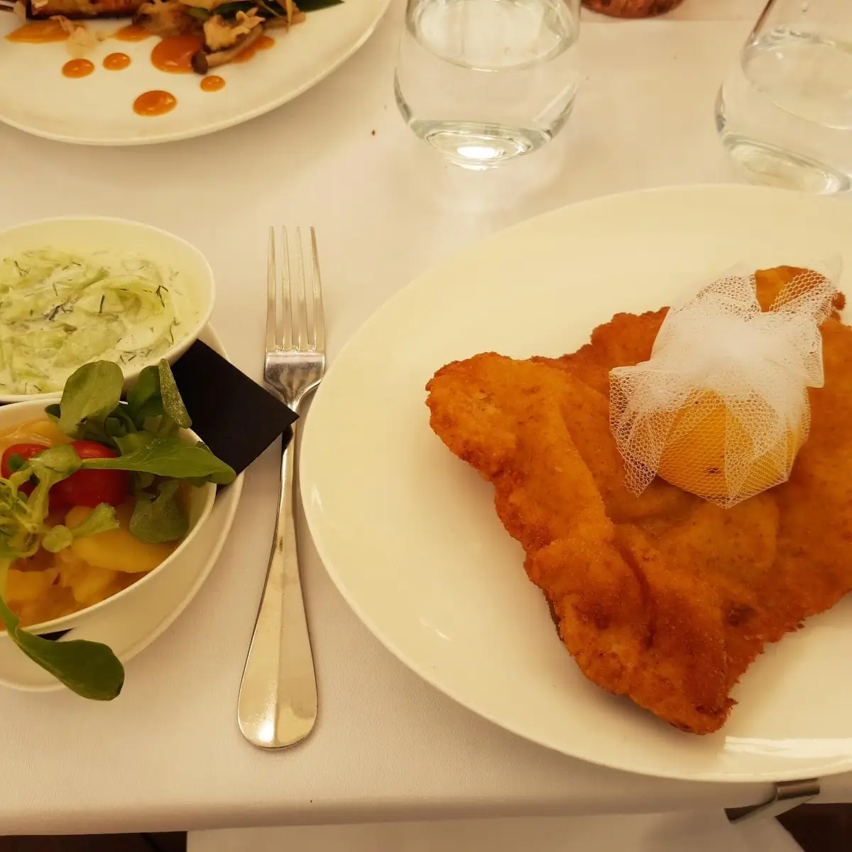 Wiener Schnitzel Mit Erdäpfelsalat