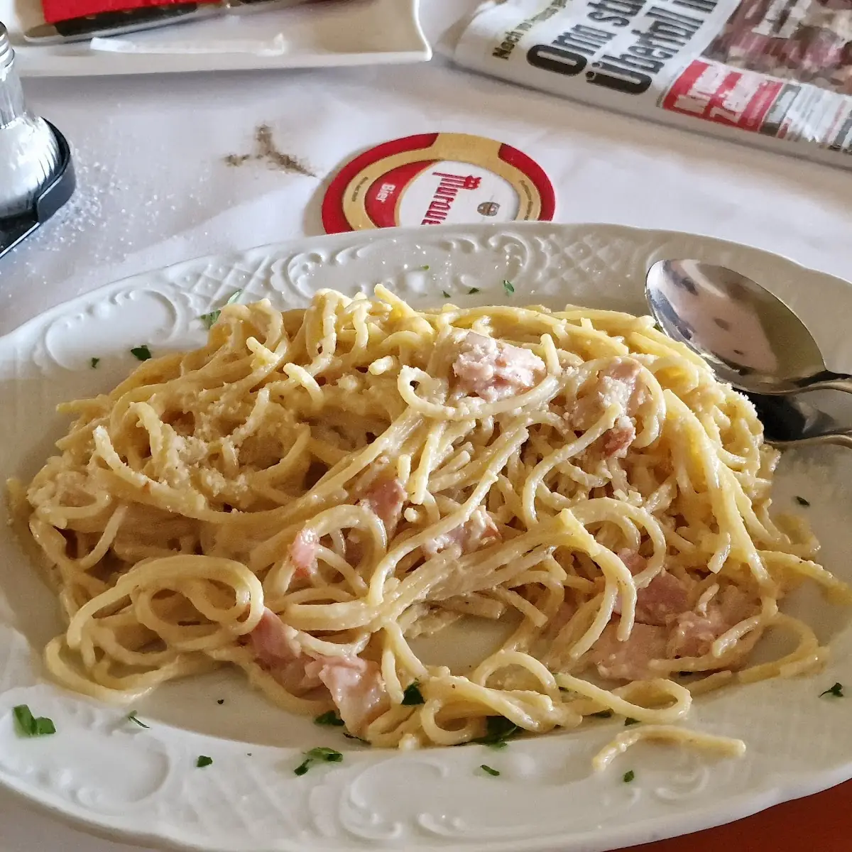Spaghetti Cabonara