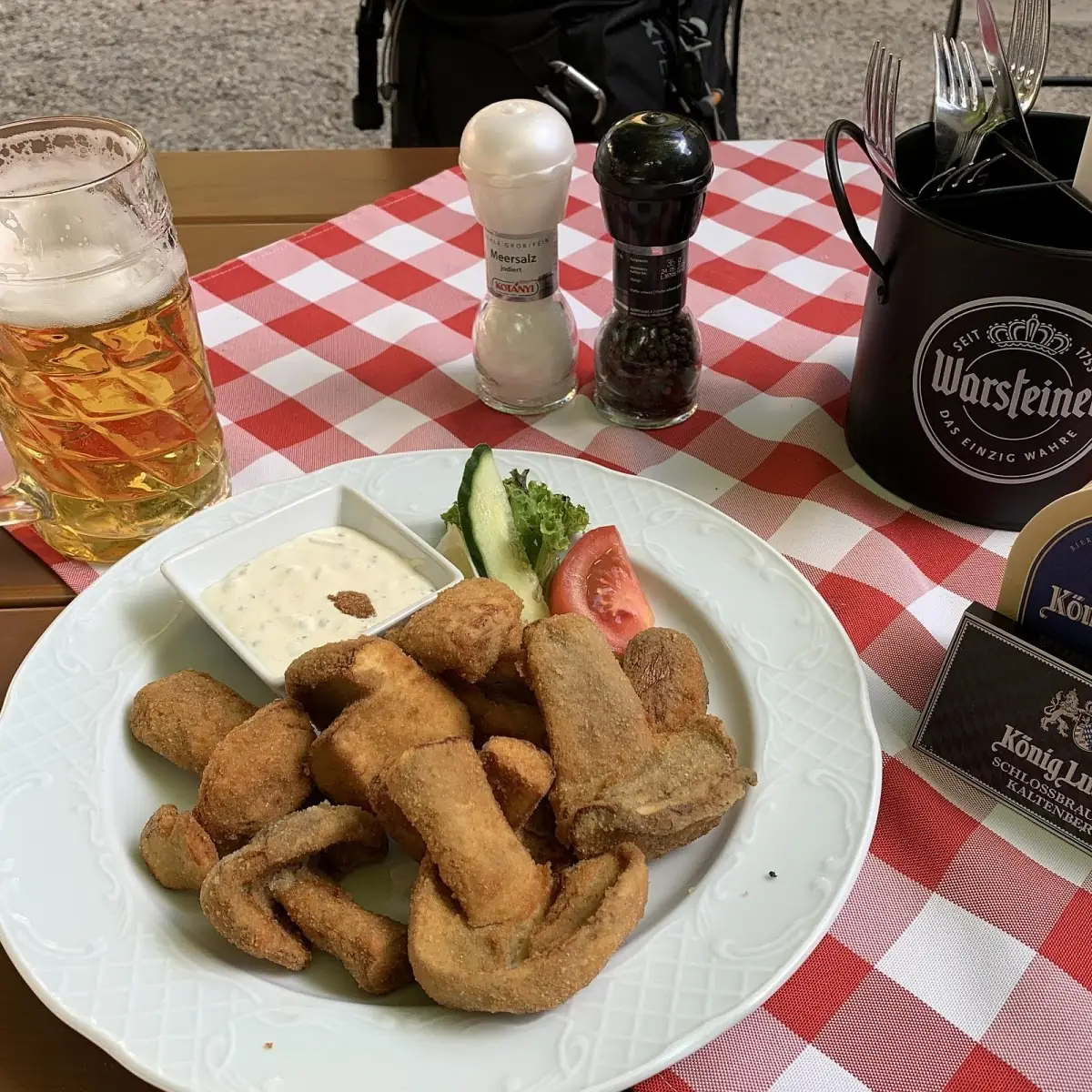 Gebackene Steinpilze