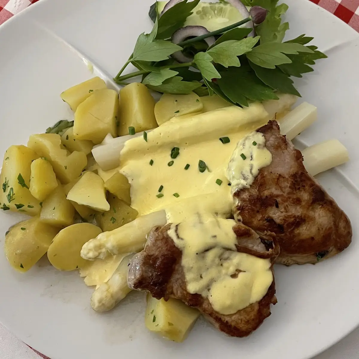 Schweinefilet Auf Solospargel