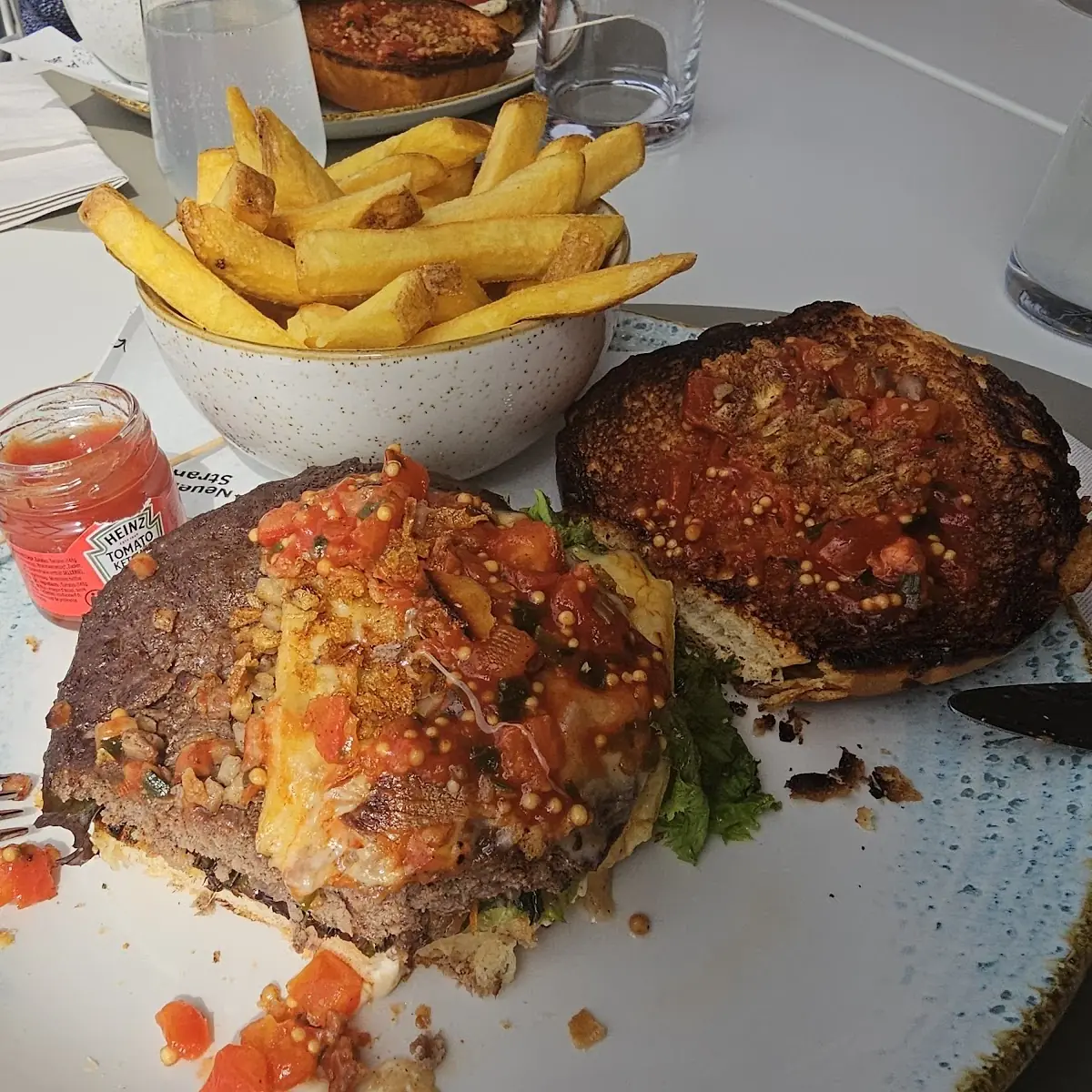 Burger Verbrennt