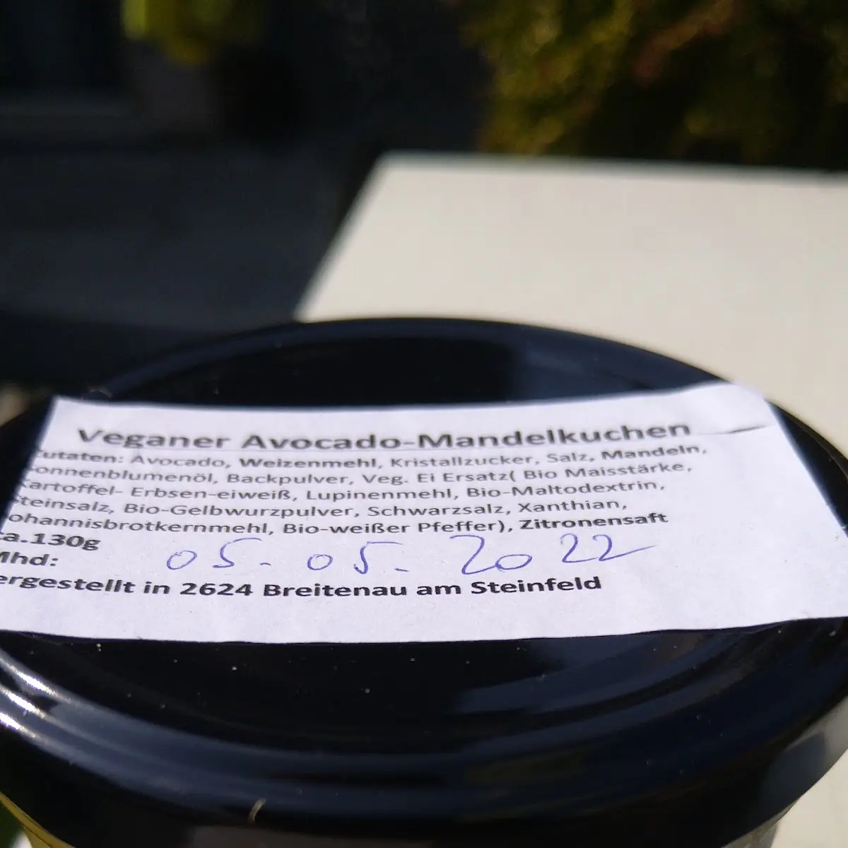 Veganer Mandelkuchen