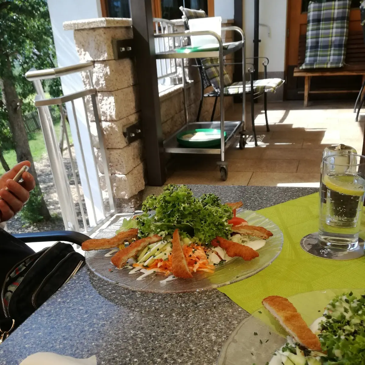 Salat Mit Putenstreifen