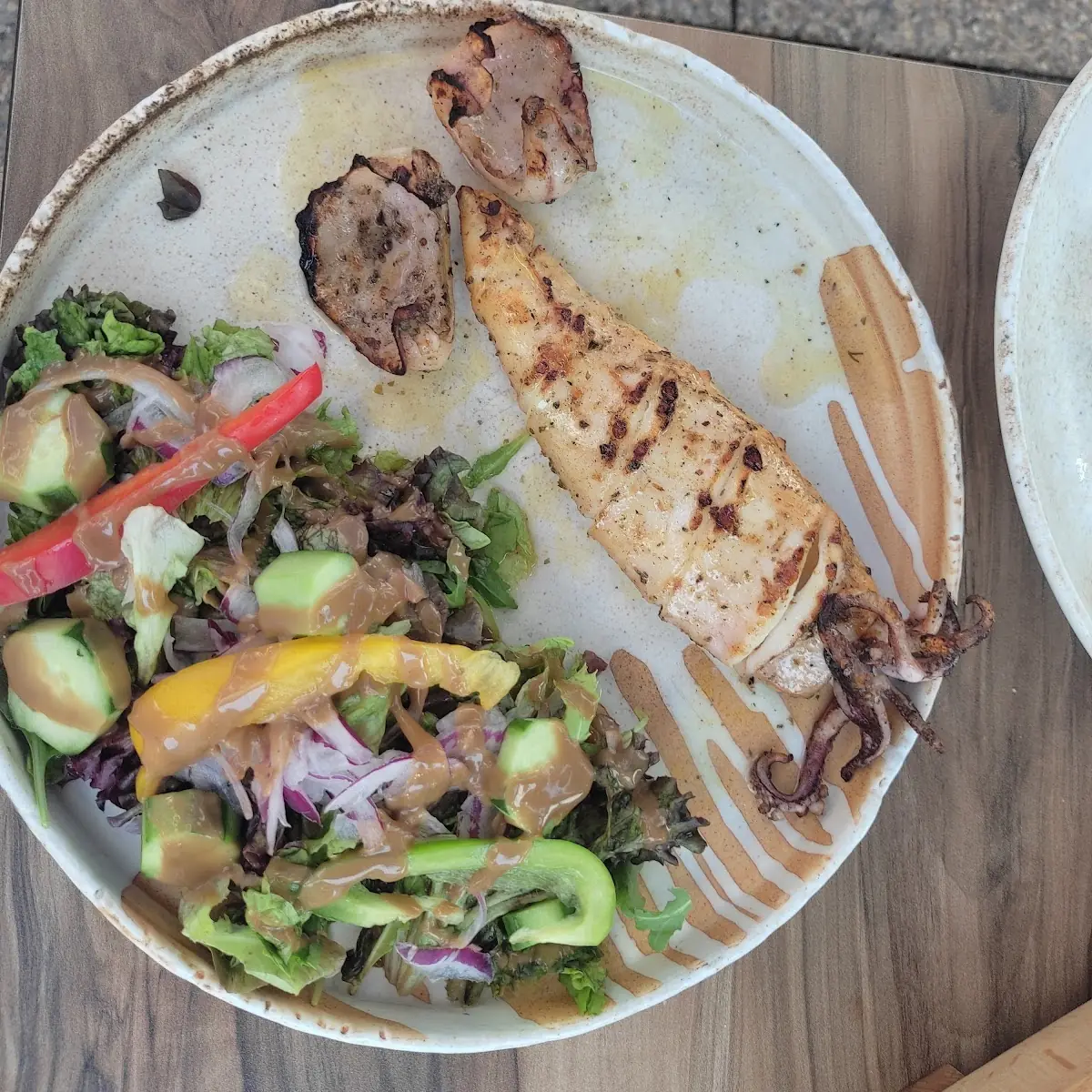 Gegrillte Kalamari