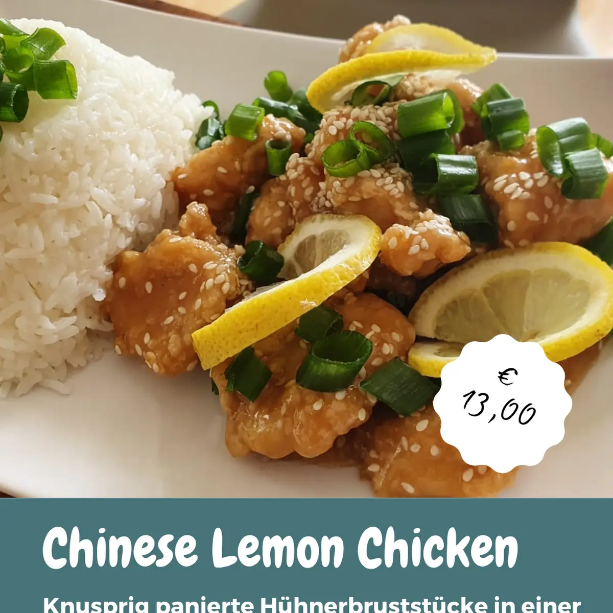 Chinese Lemon Chicken