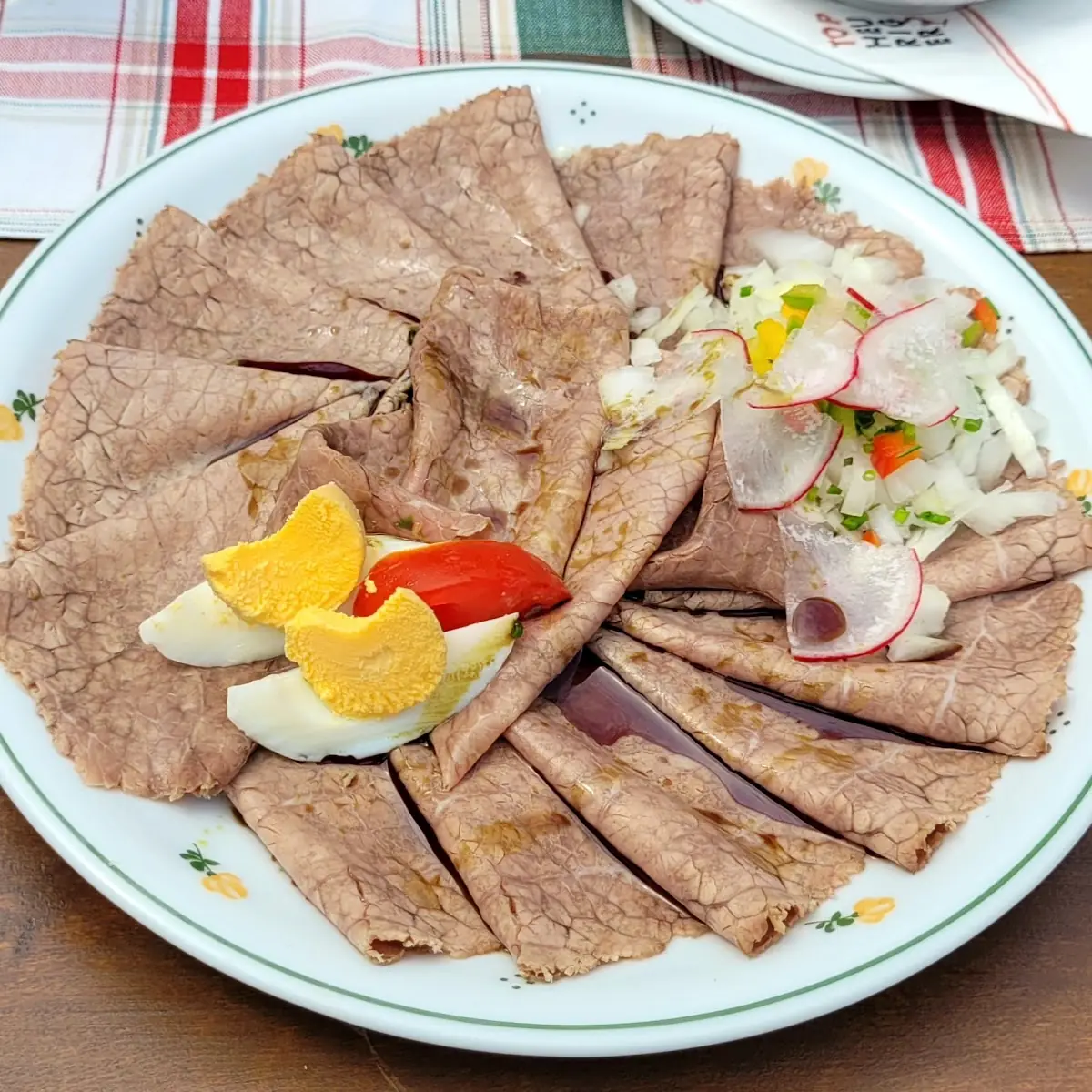 Rindfleisch Salat