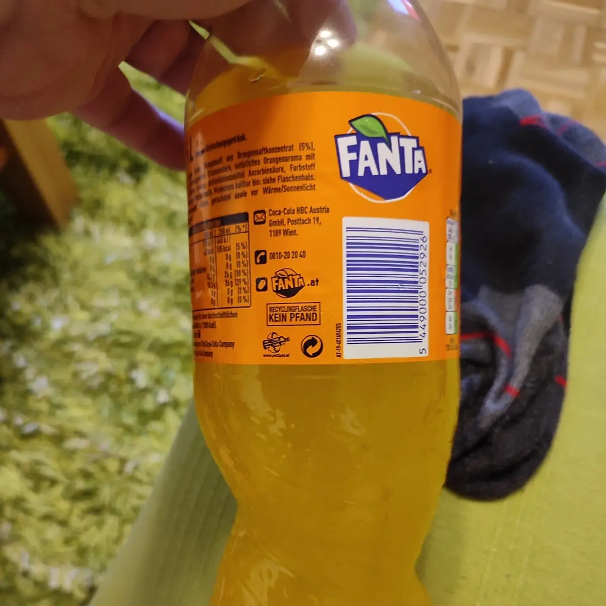 Fanta Orange Pet-flasche 2l