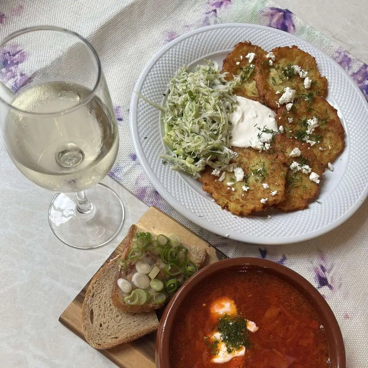 Borscht And Dumplings