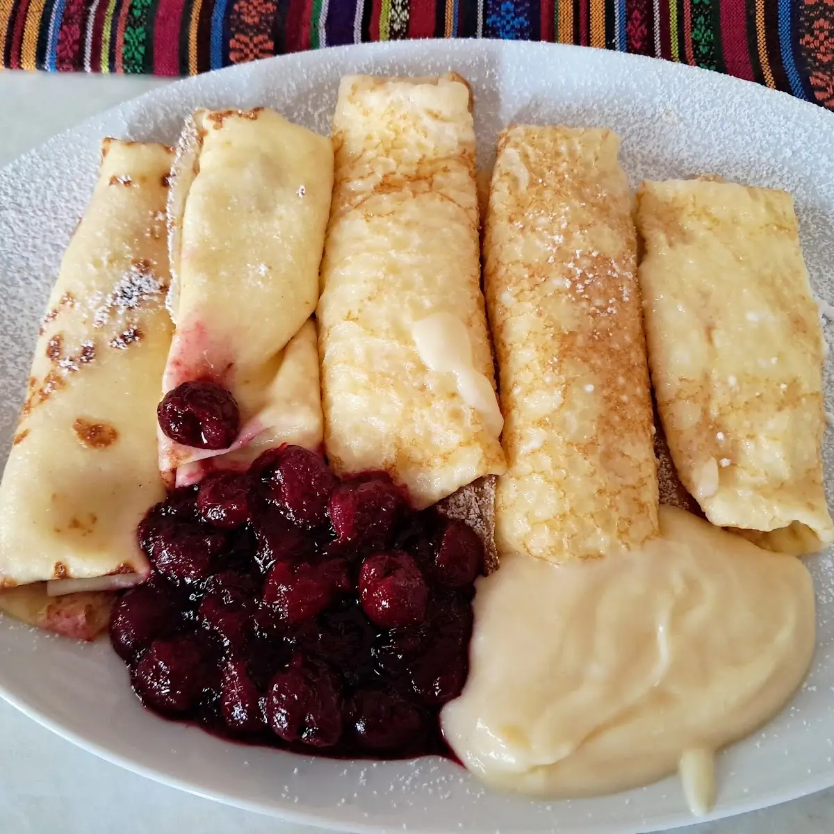 Palatschinken Mit Topfenfüllung