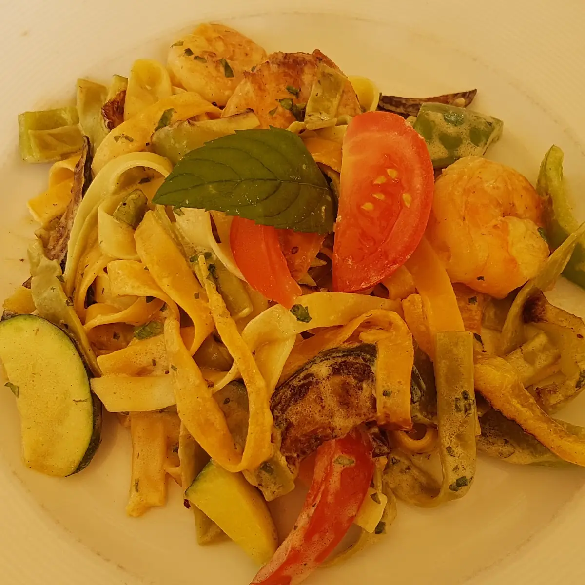 Tagliatelle with Shrimps