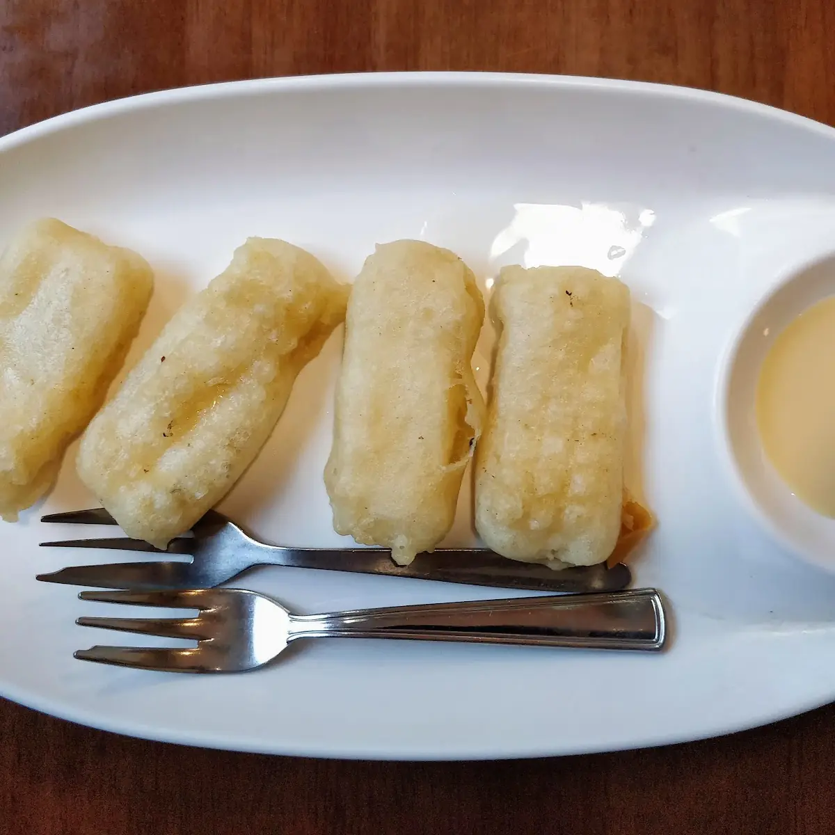 Gebackene Milch, Aming Dim Sum Profi