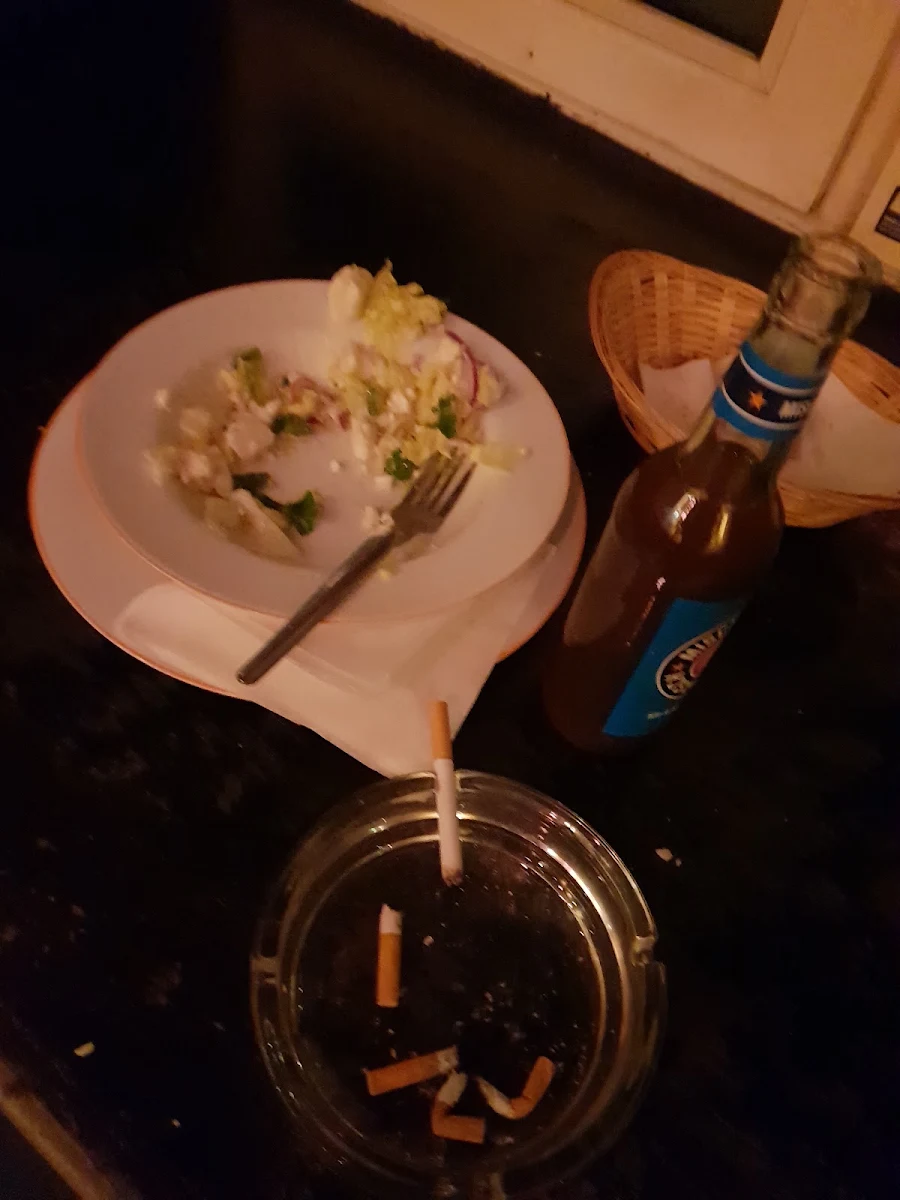 Großer Salat Mit Feta
