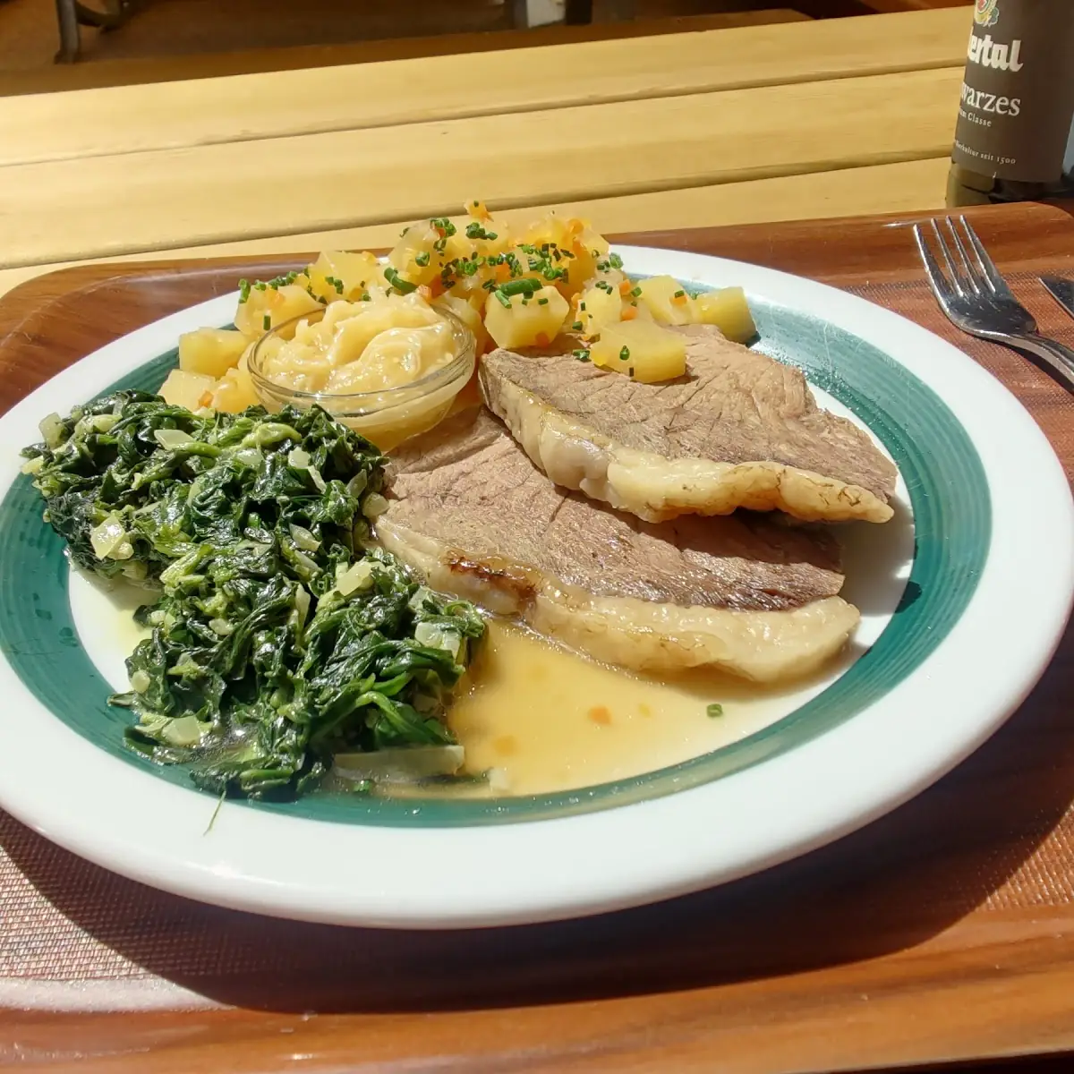 Kalbsstaek Mit Gemüse