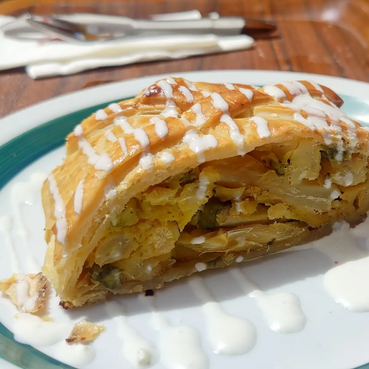 Spargelstrudel