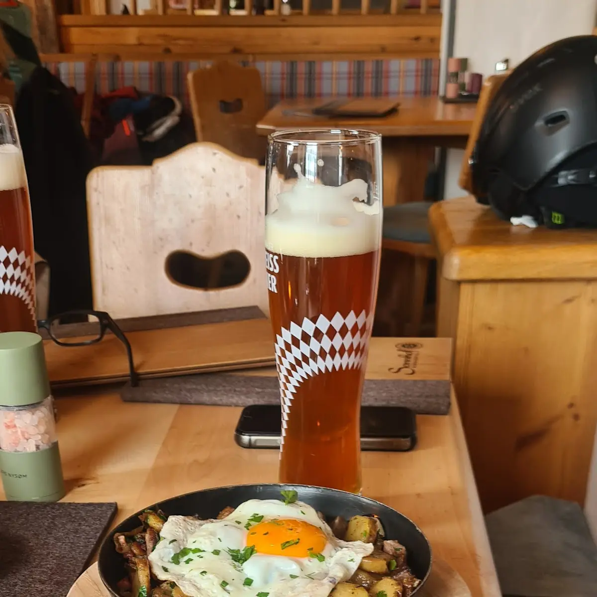 Bratkartoffeln Mit Spiegelei