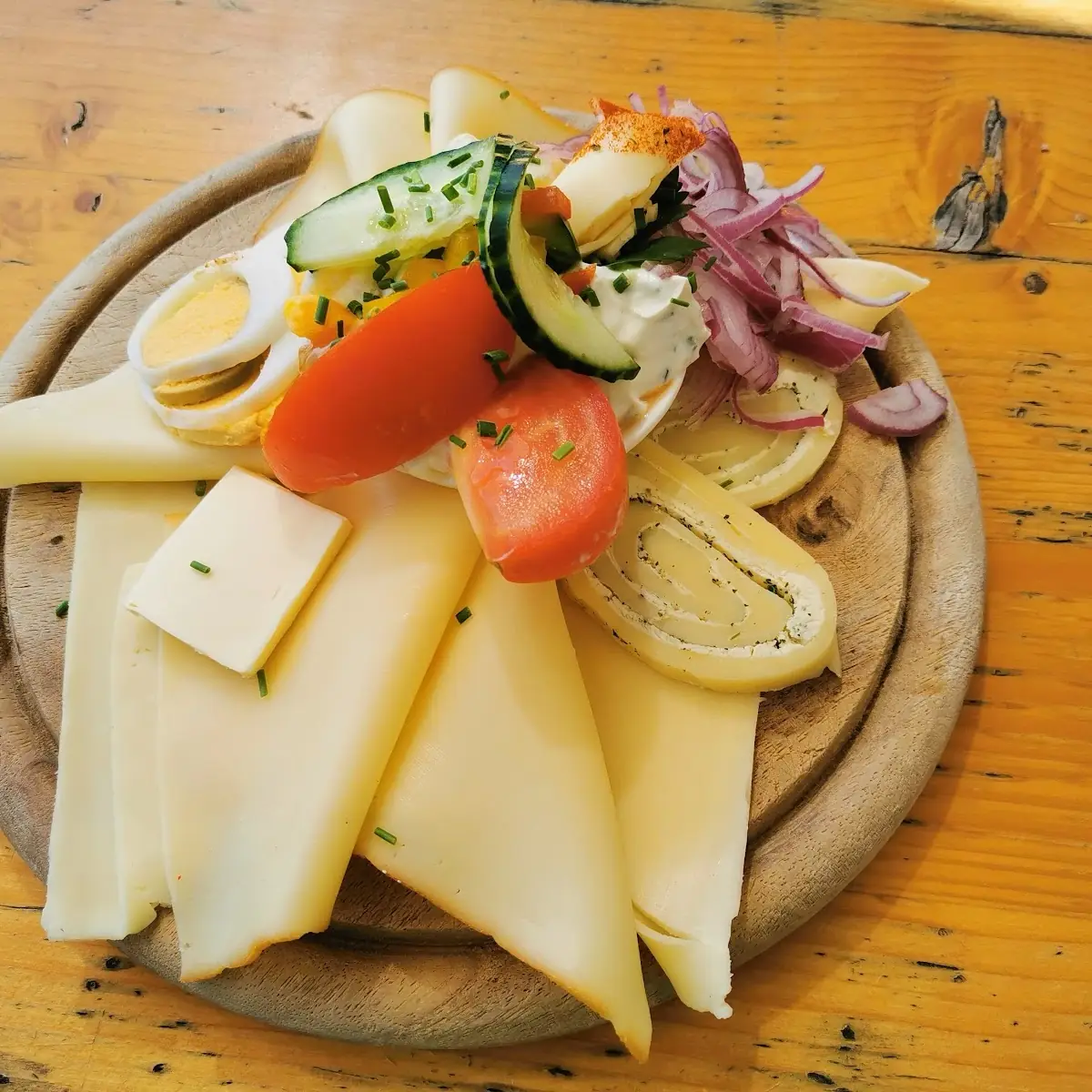 Gemischtes Käseteller
