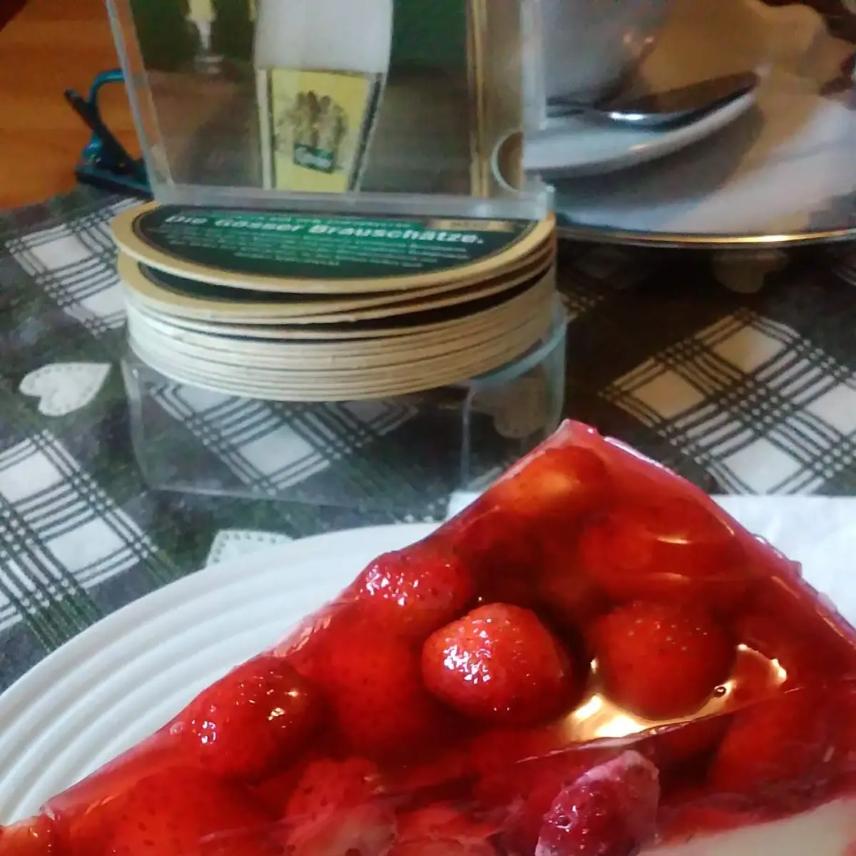 Leckere Erdbeertorte