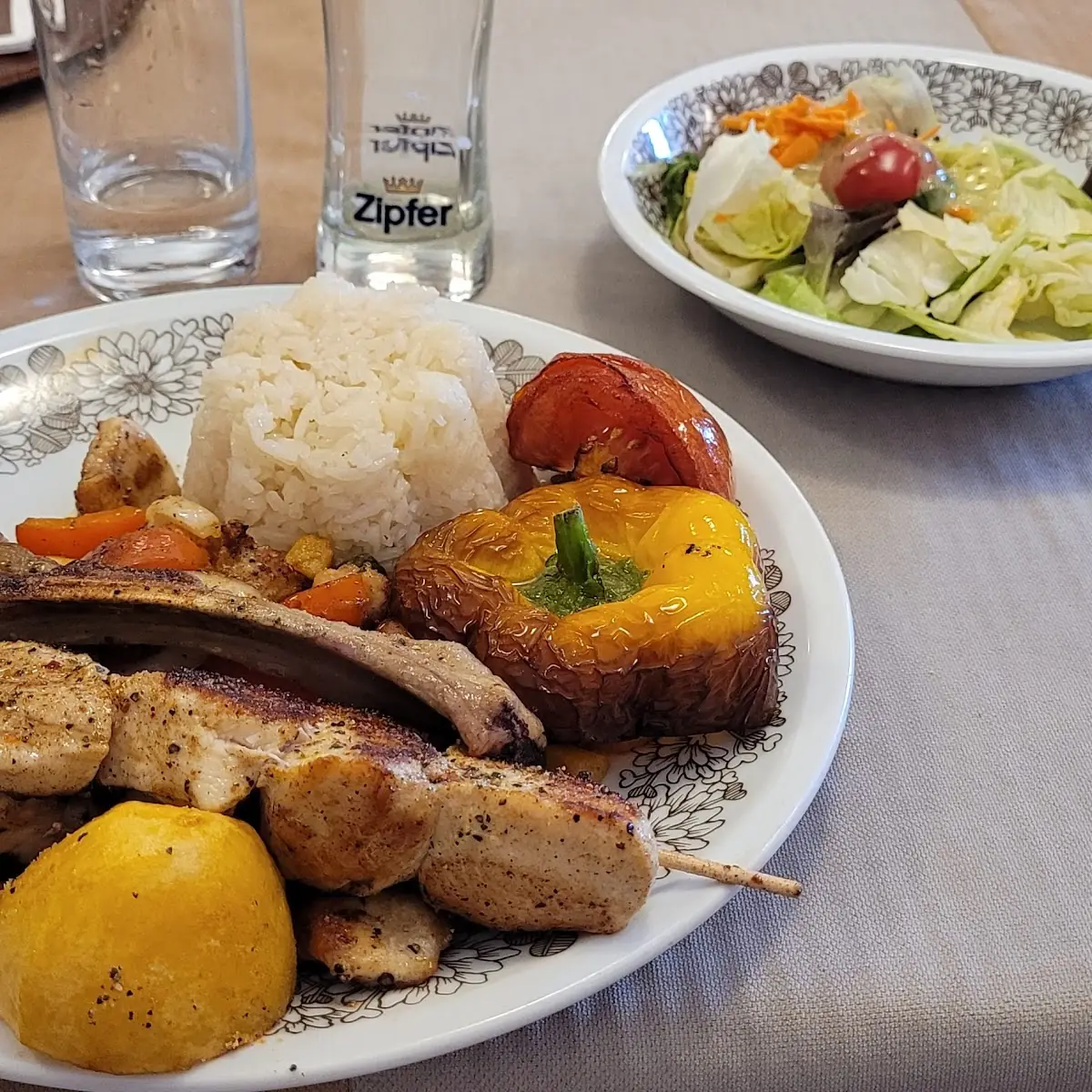Fleisch Spieß