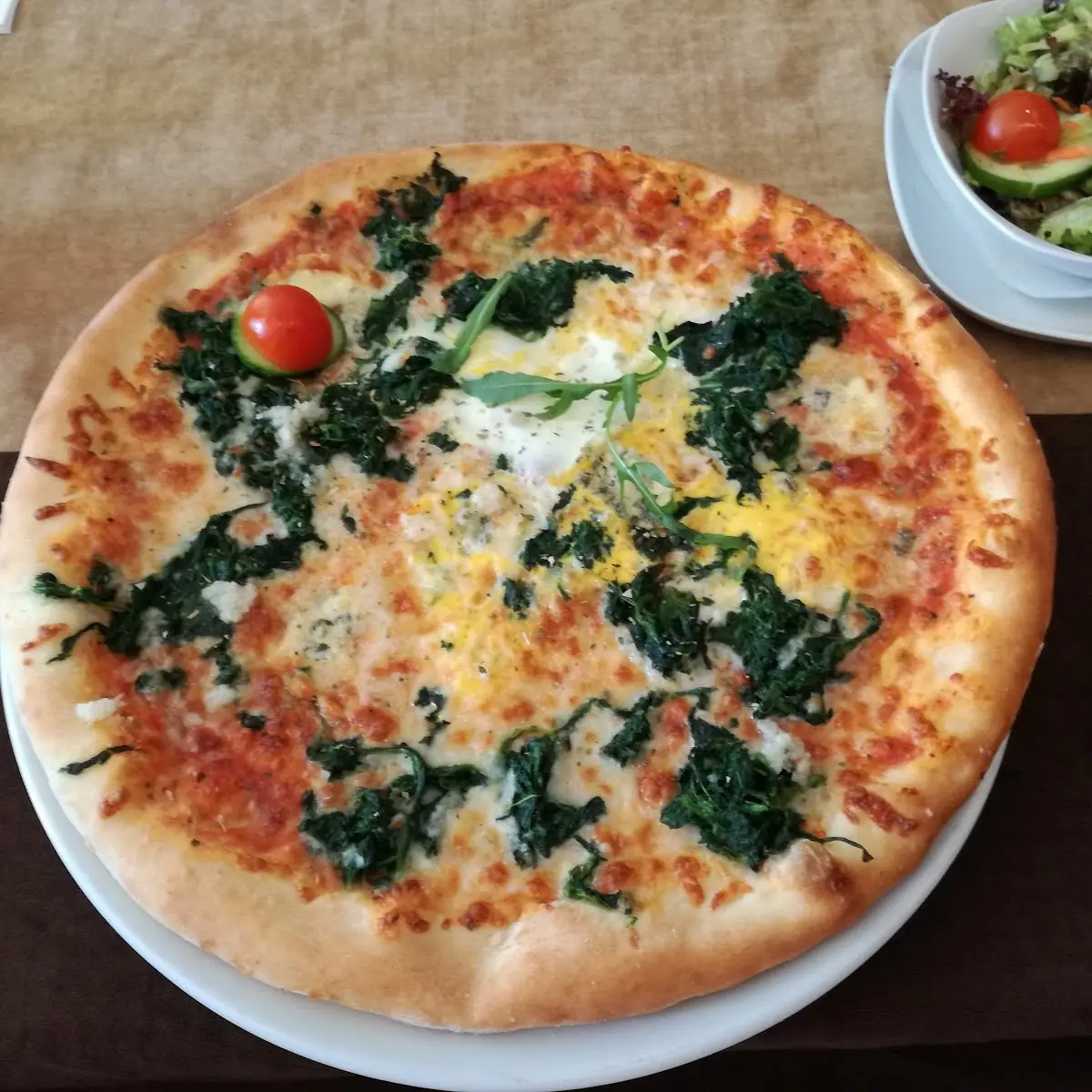 Pizza Spinat