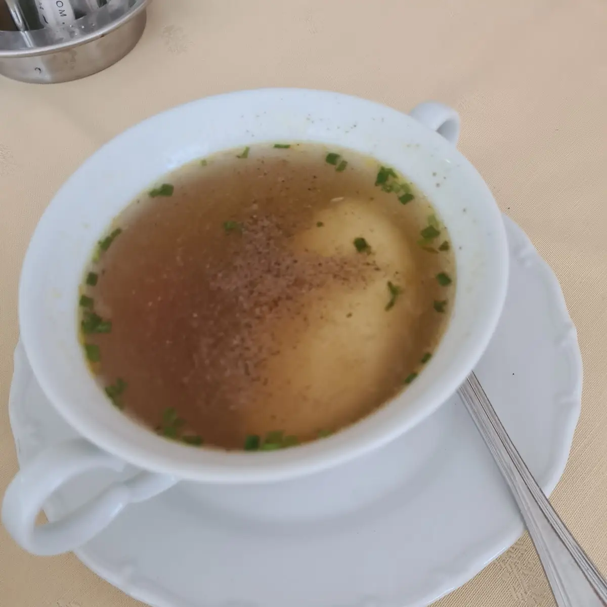 Grießnockerl Suppe