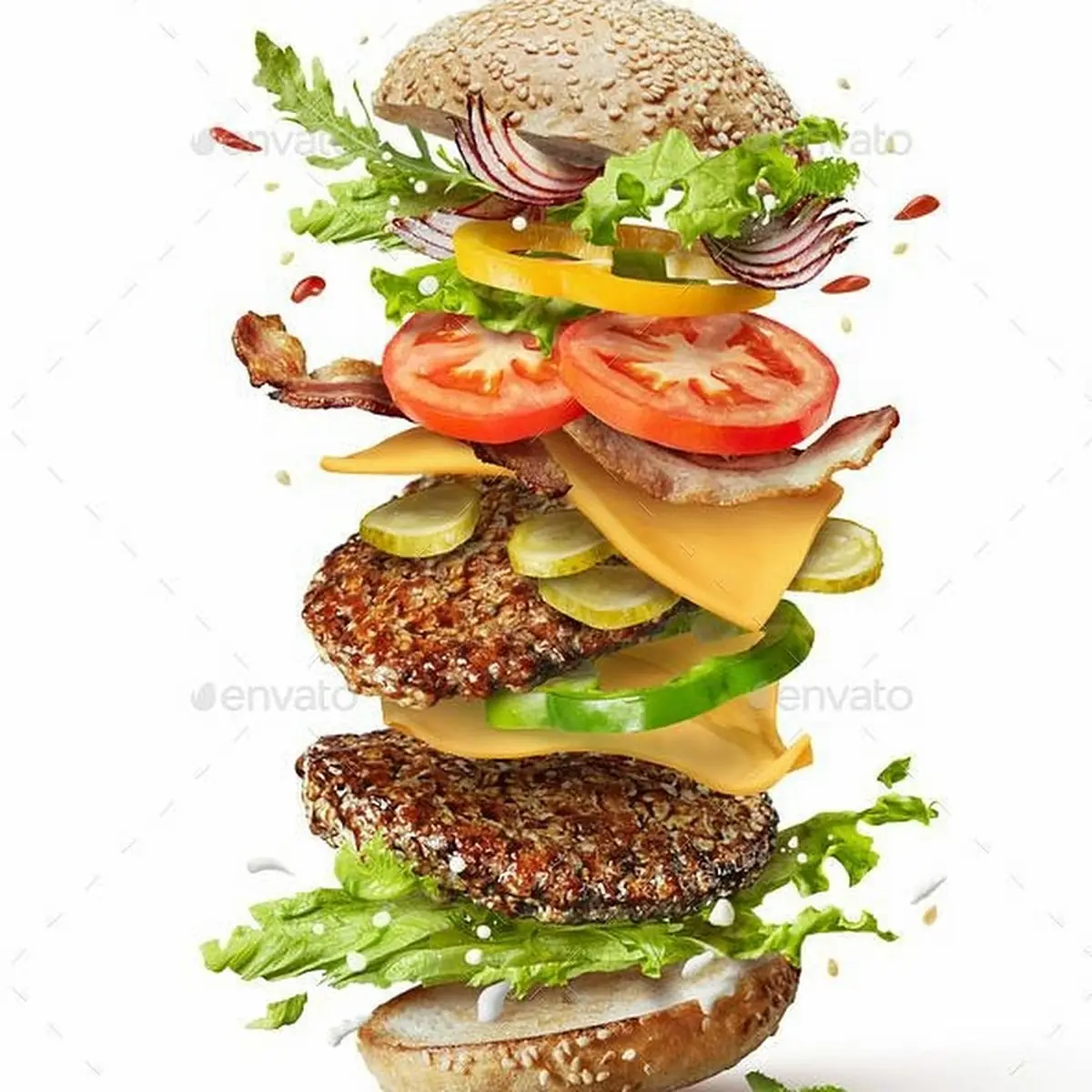 Crispy Chicken Burger XL