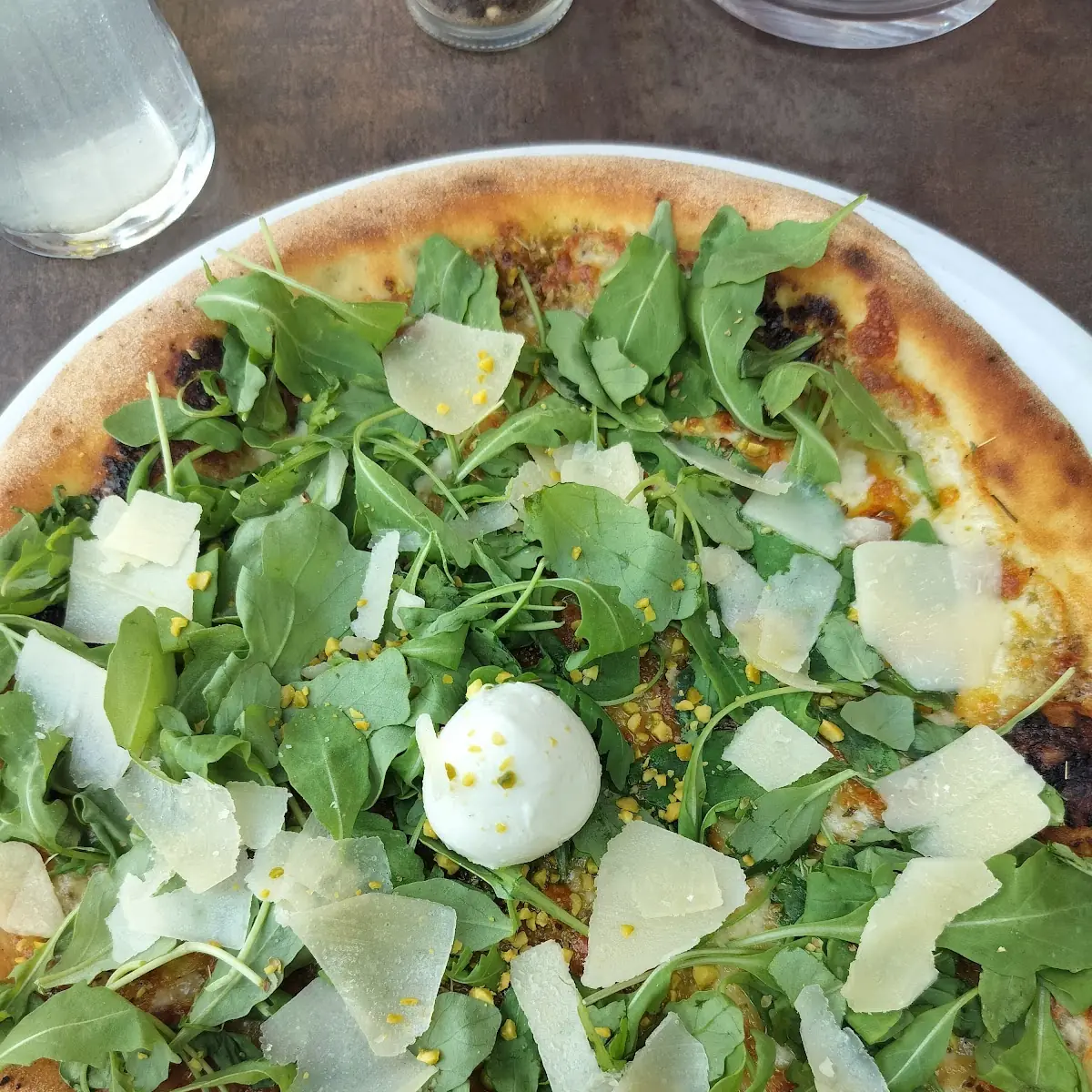 Pistazien-pizza