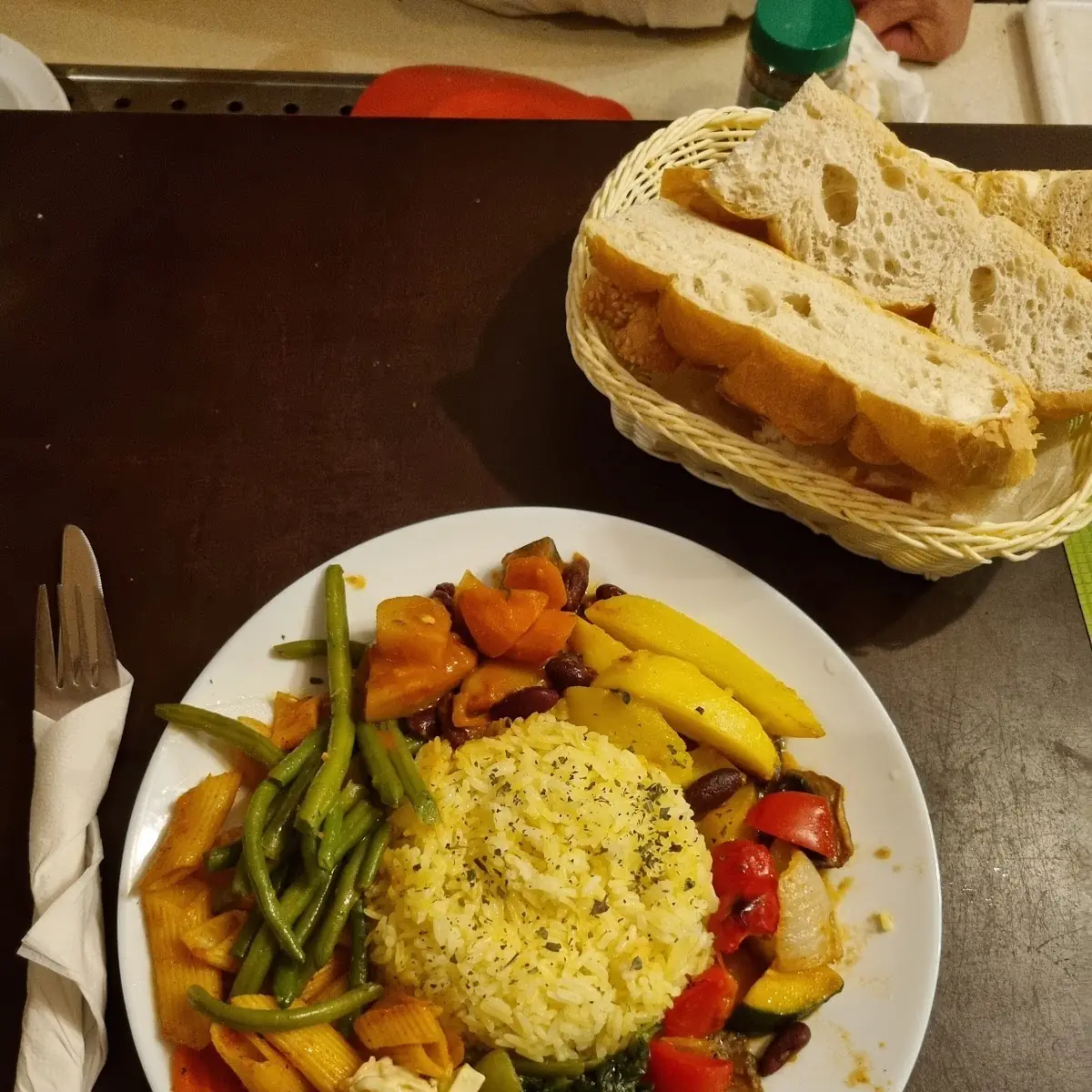 Vegetarischer Tagesteller