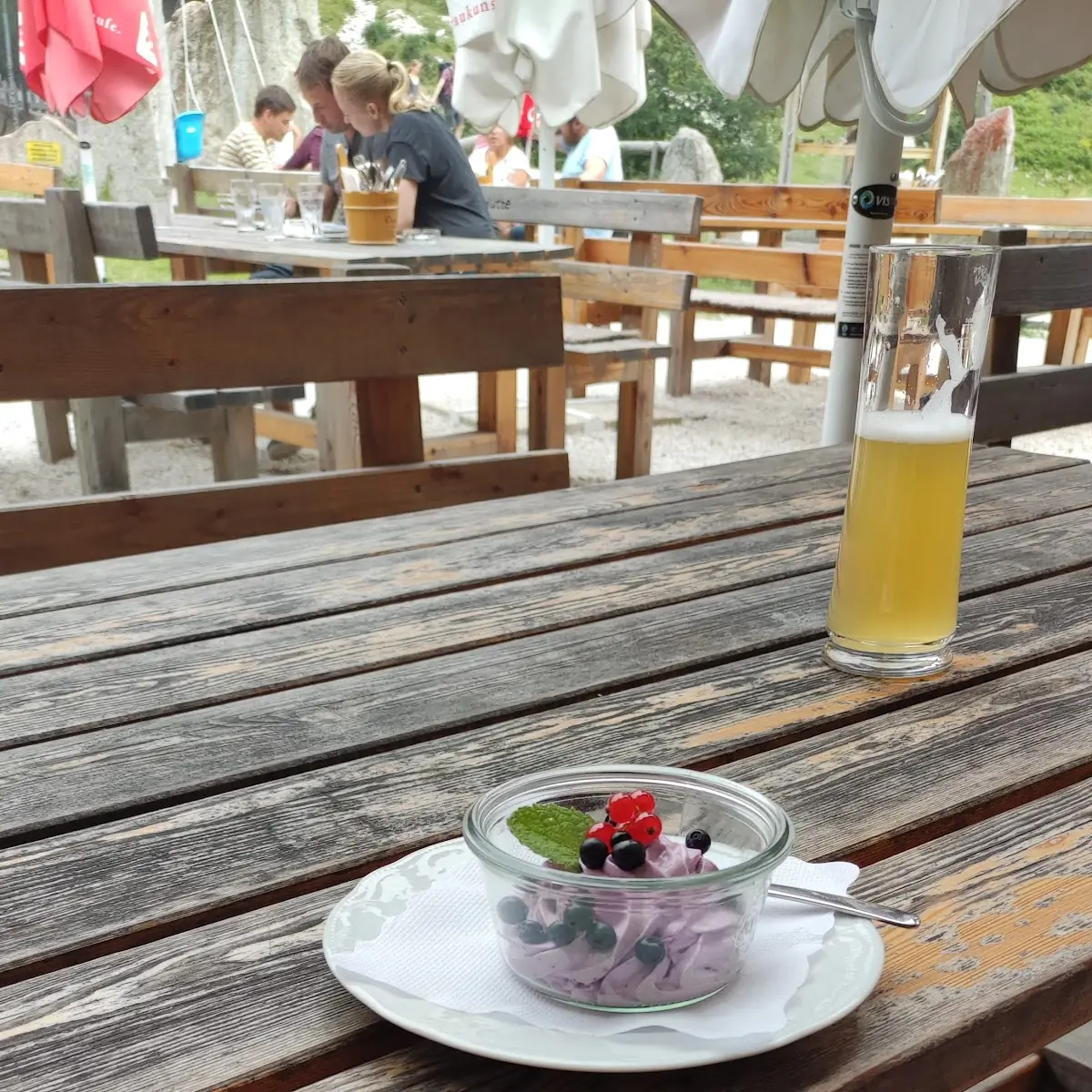 Heidelbeer Dessert