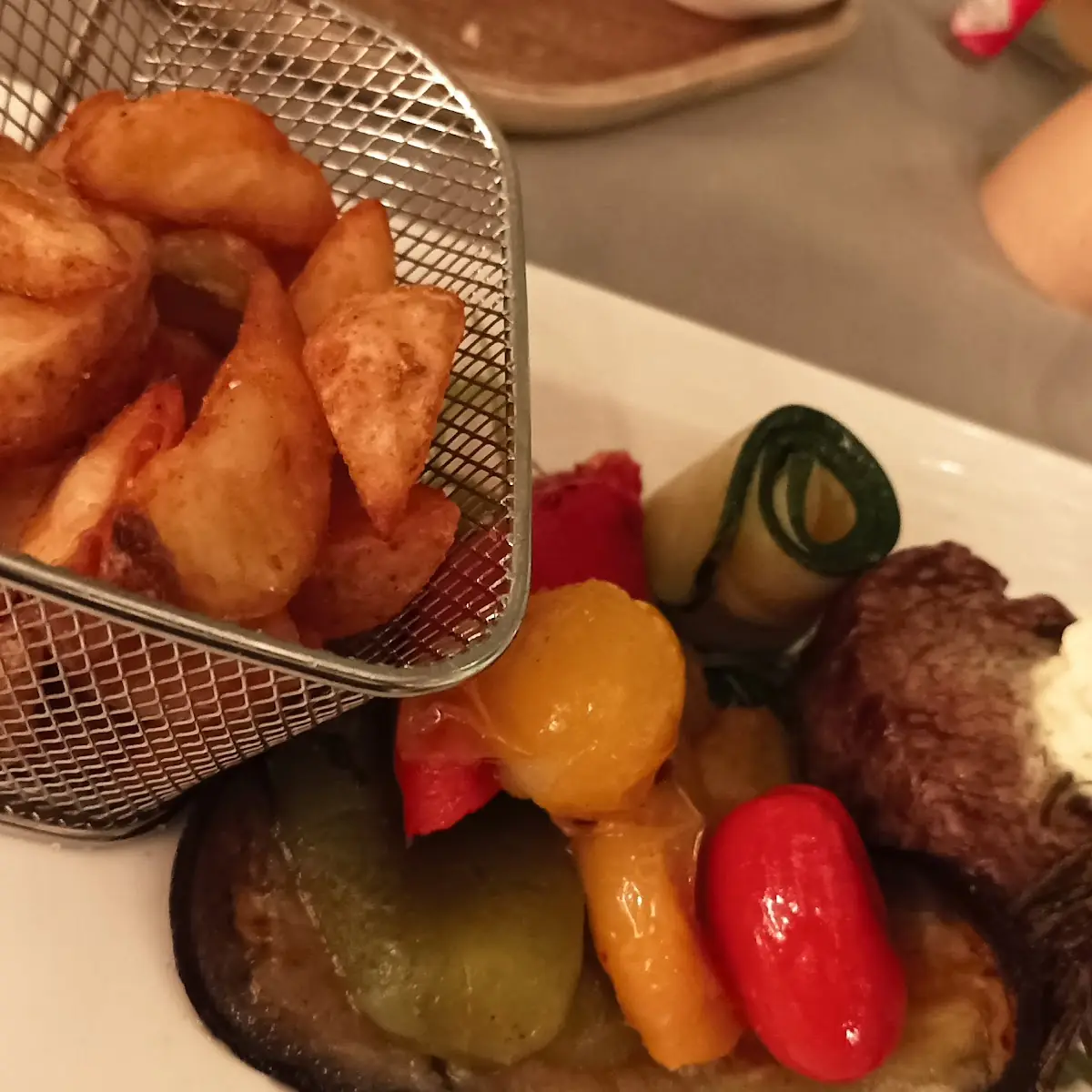 Filet Mit Beilagen