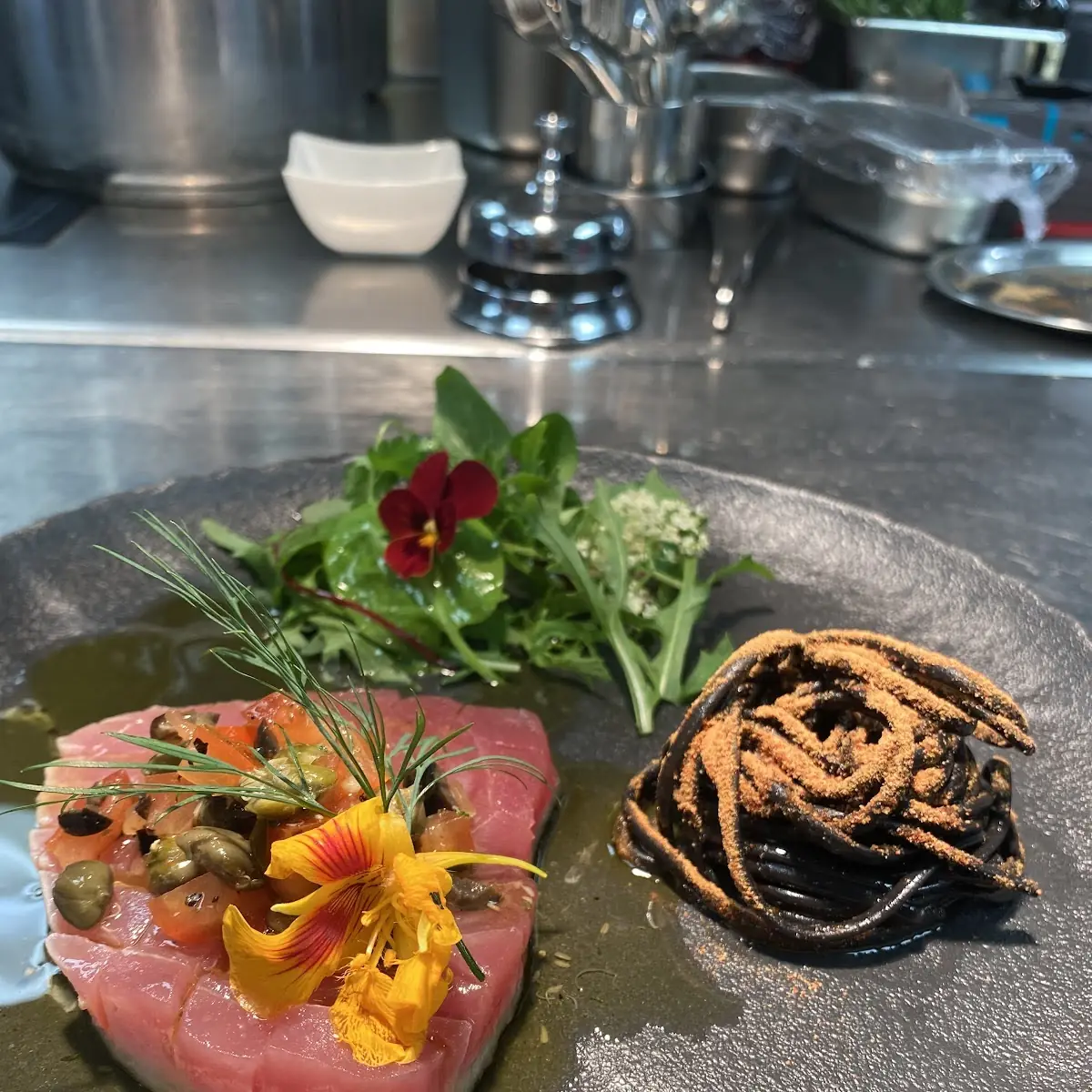 Wildkräuter Salat